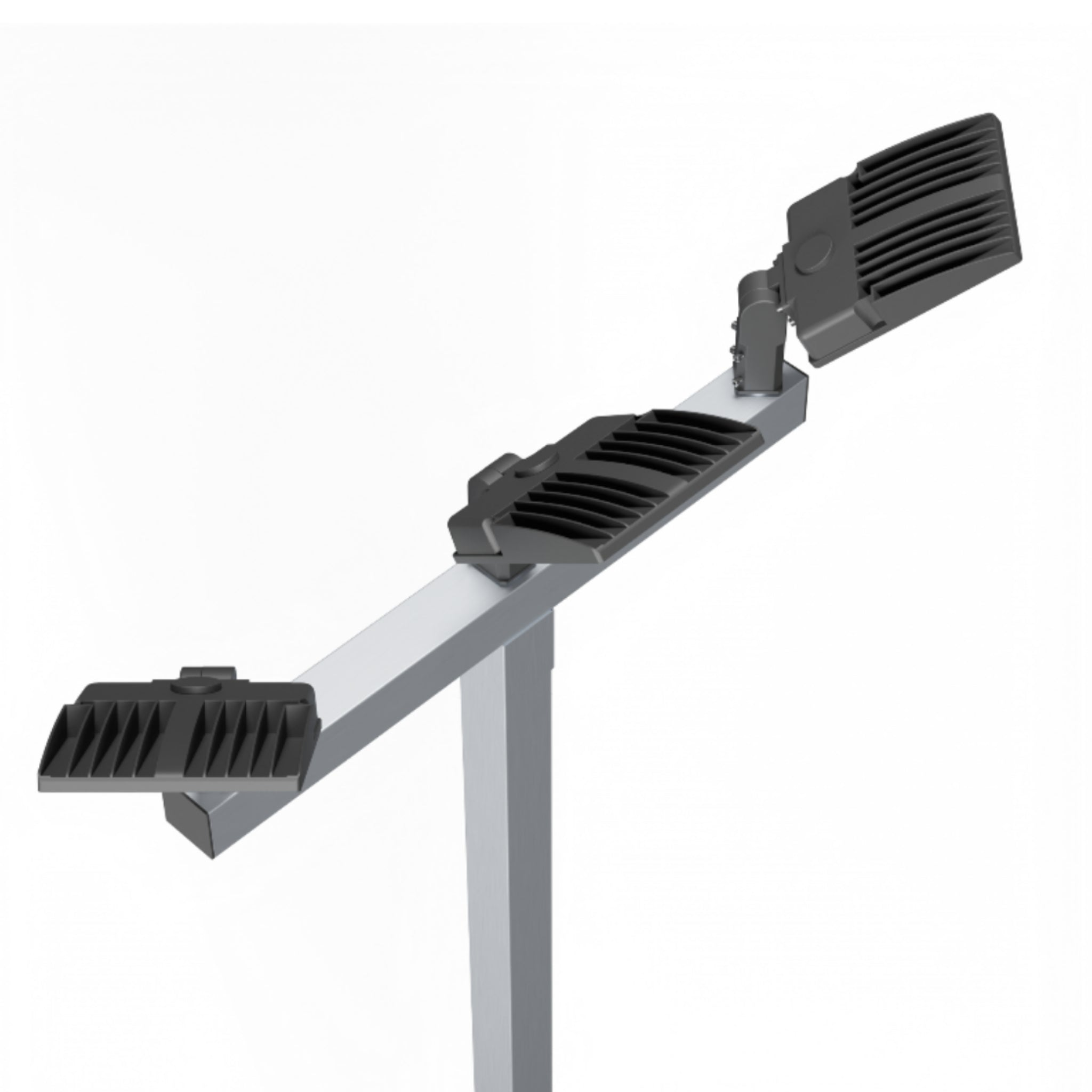 Dominator Basketball Sport Court Light Pole | Wired