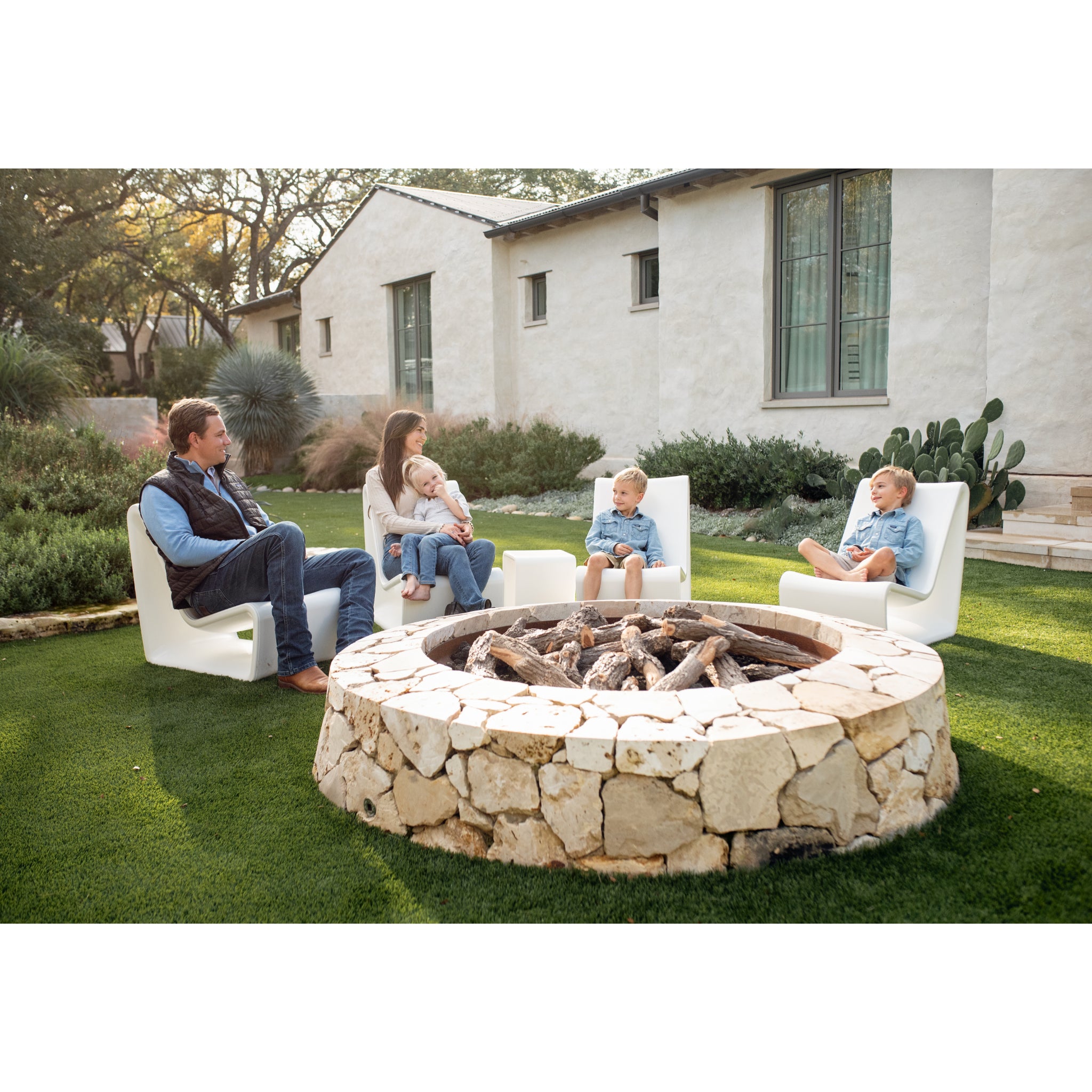 Loop Lounge Chair | Baja Shelf Pool Lounger -  Outdoor Furniture -  Tupelo 