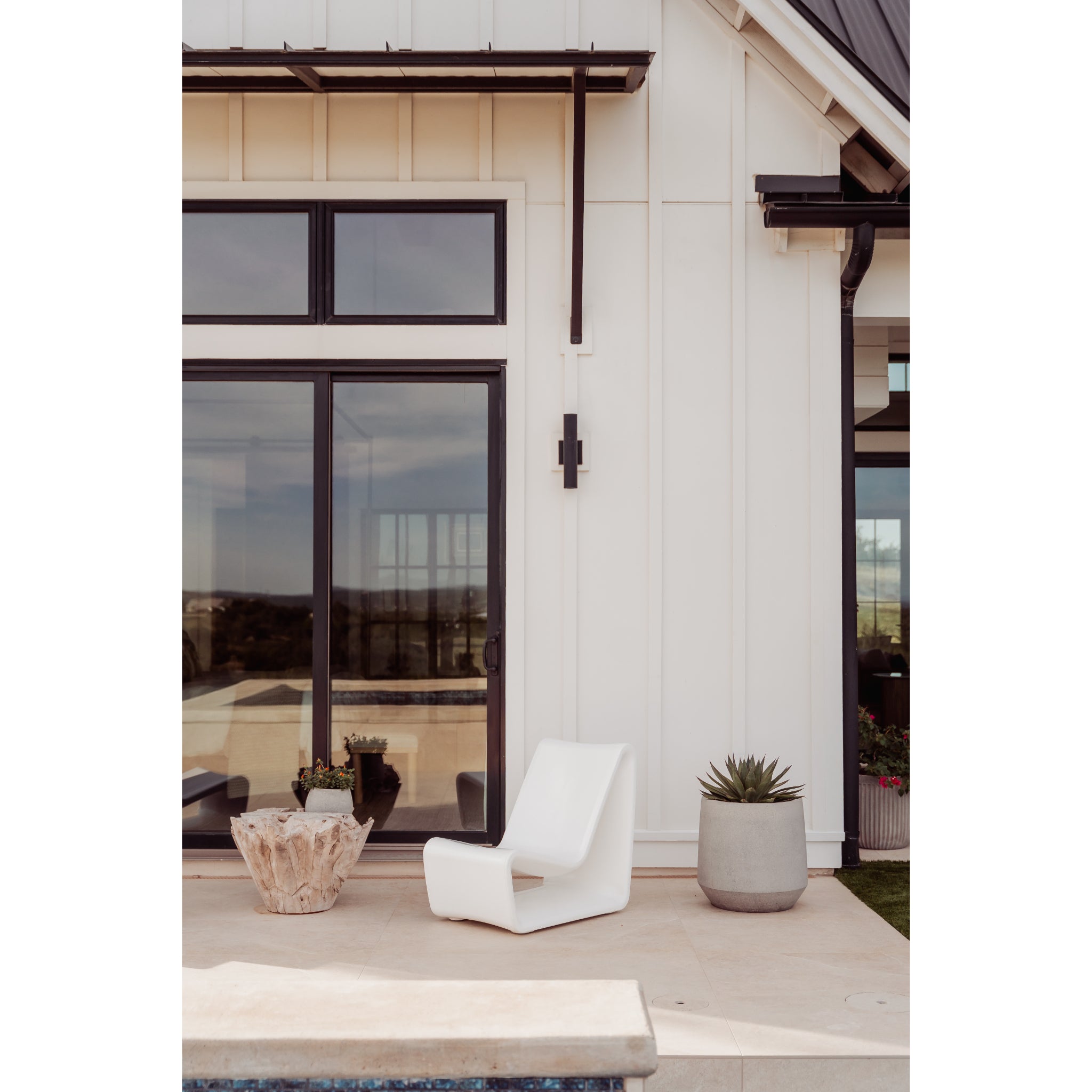 Loop Lounge Chair | Baja Shelf Pool Lounger -  Outdoor Furniture -  Tupelo 