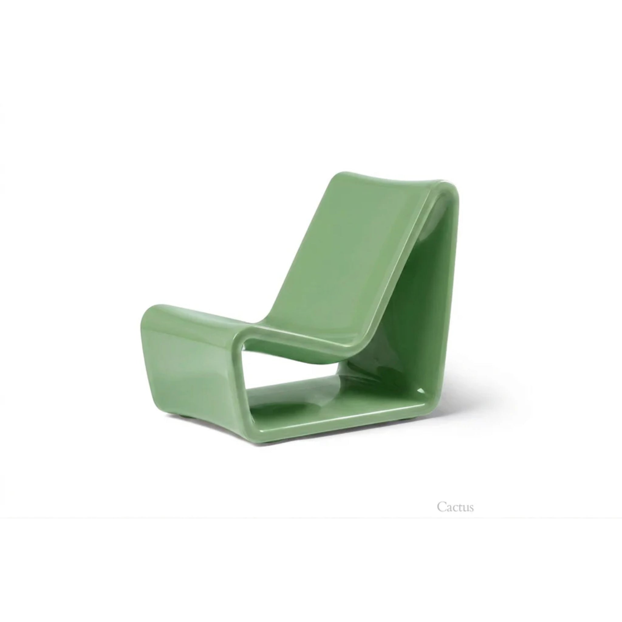 Tupelo Loop Chair in Cactus green outdoor furniture finish