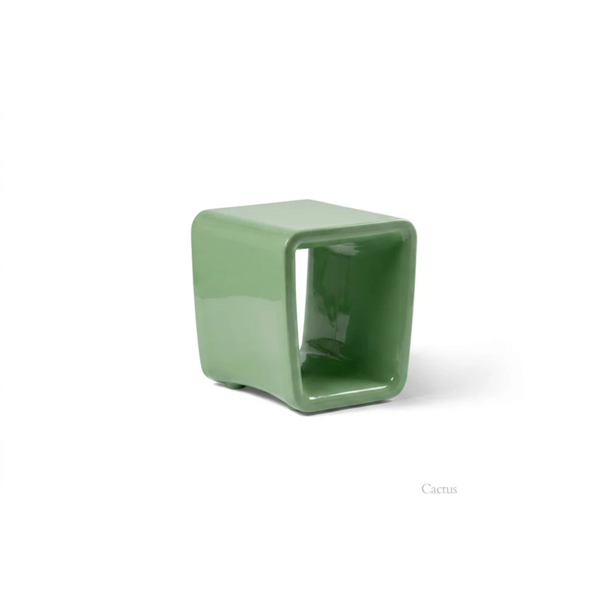 Tupelo Loop Table in Cactus green outdoor furniture finish