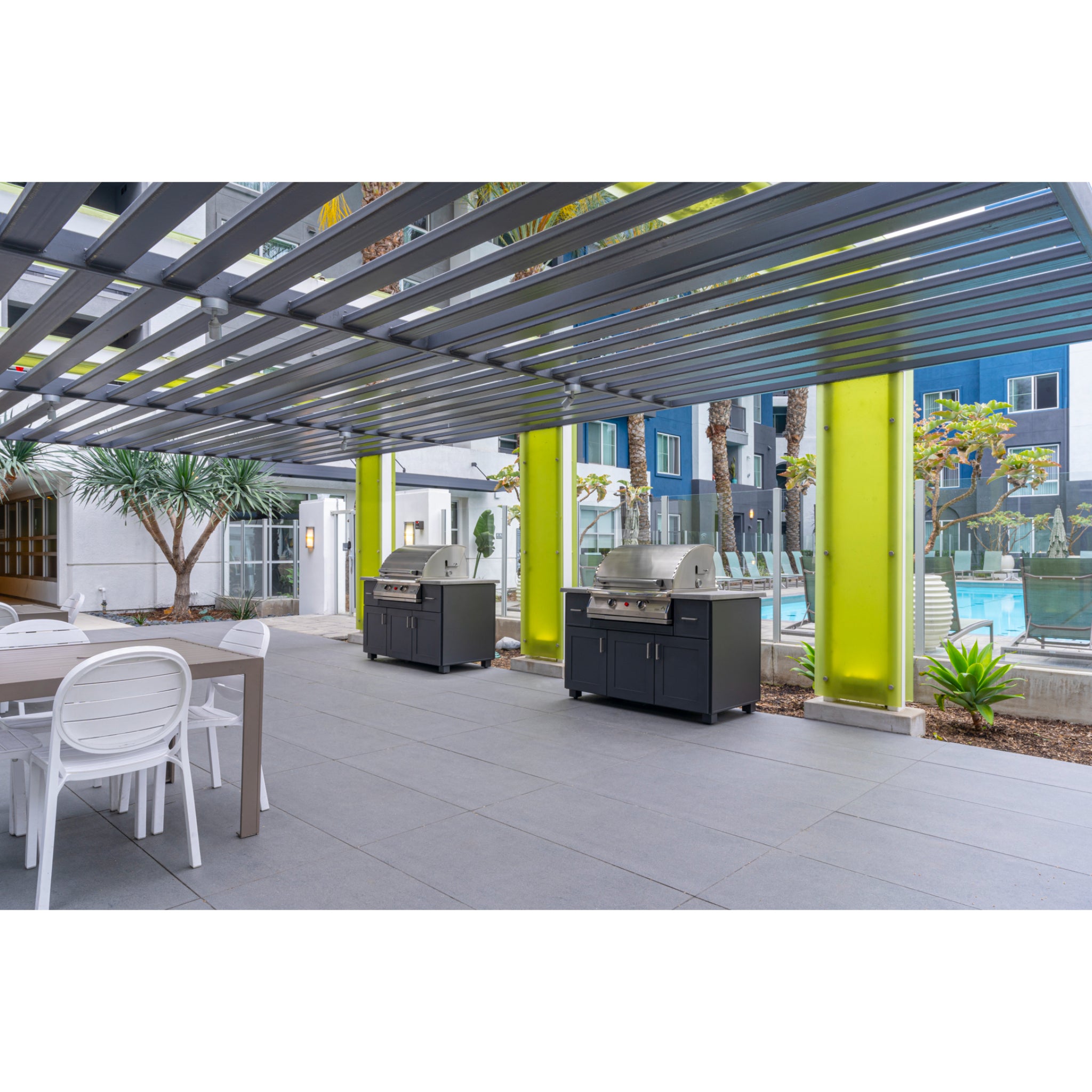 Electric 30" Commercial Grill with Timer by PGS Grills | Legacy Collection -  Grills and BBQs -  PGS Grills Multi-family commercial installation