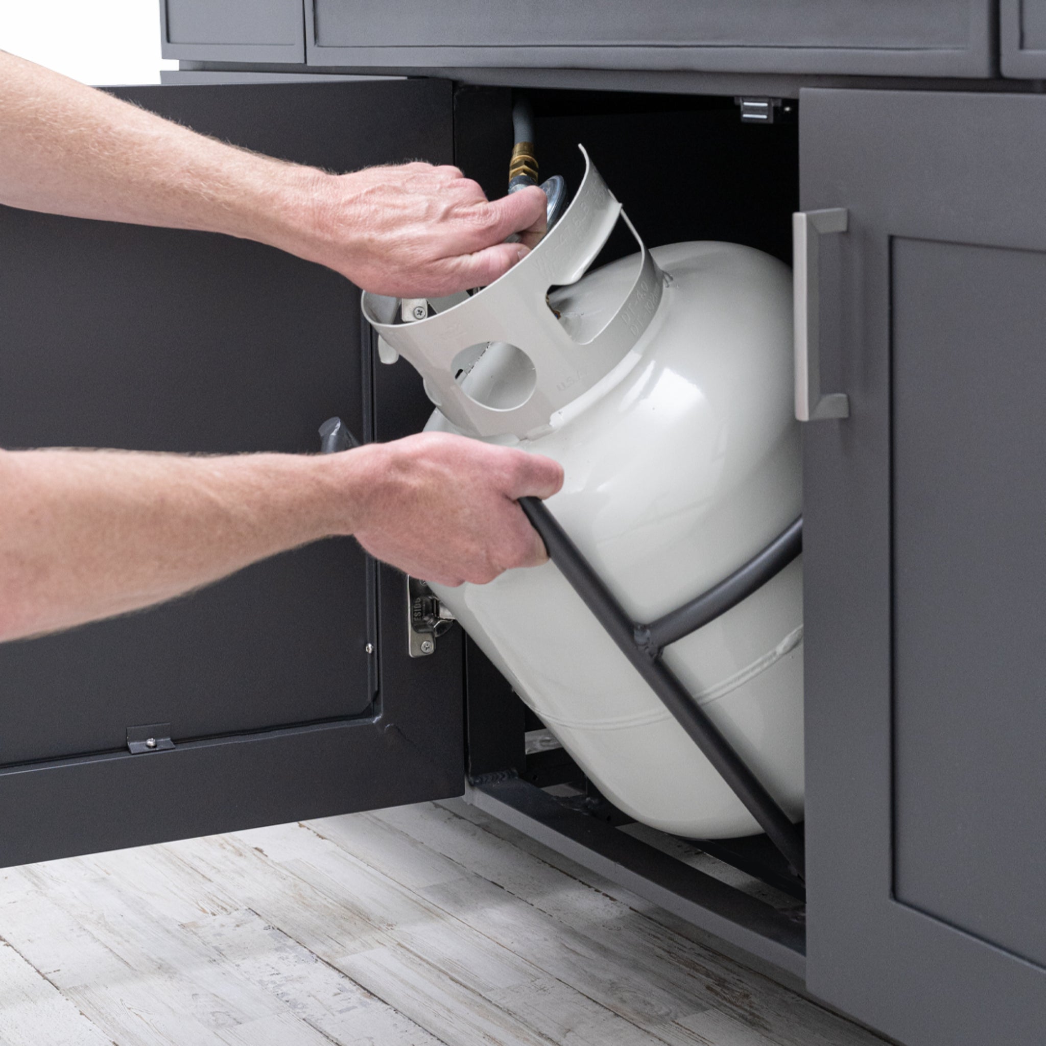 Modano 67" Outdoor Kitchen Island with Pacifica 39" Grill with Timer  by PGS| Legacy Collection -  Outdoor Kitchen -  PGS Grills 