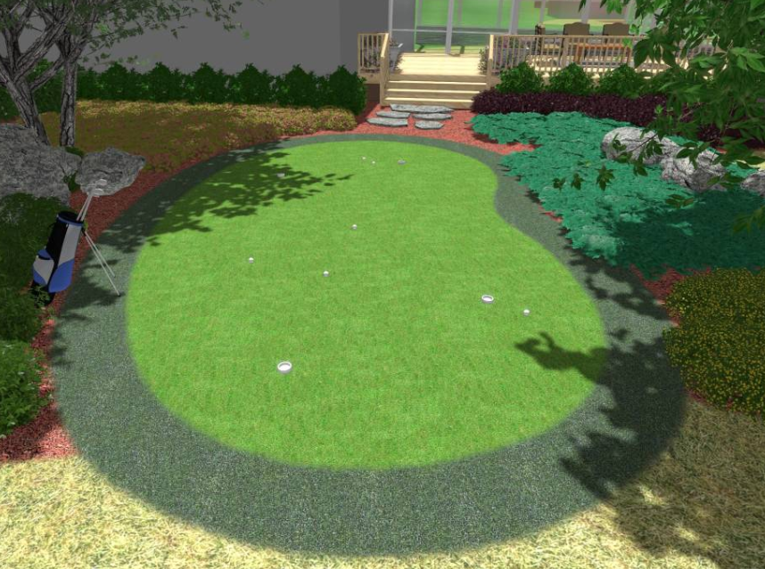 "The Monterey" Outdoor Putting Green Kit - Ultra Base Players Series