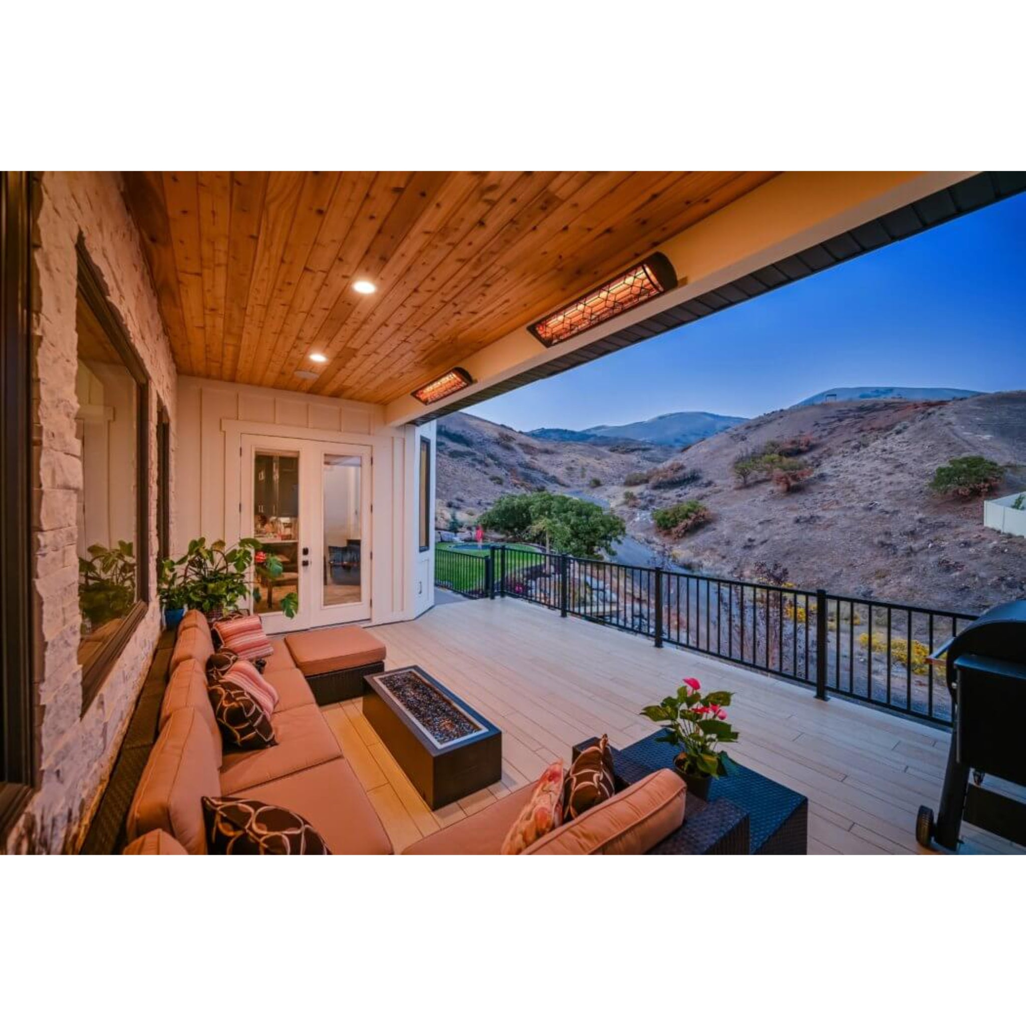 Infratech Motif Decorative Faceplate Collection in Craftsman design