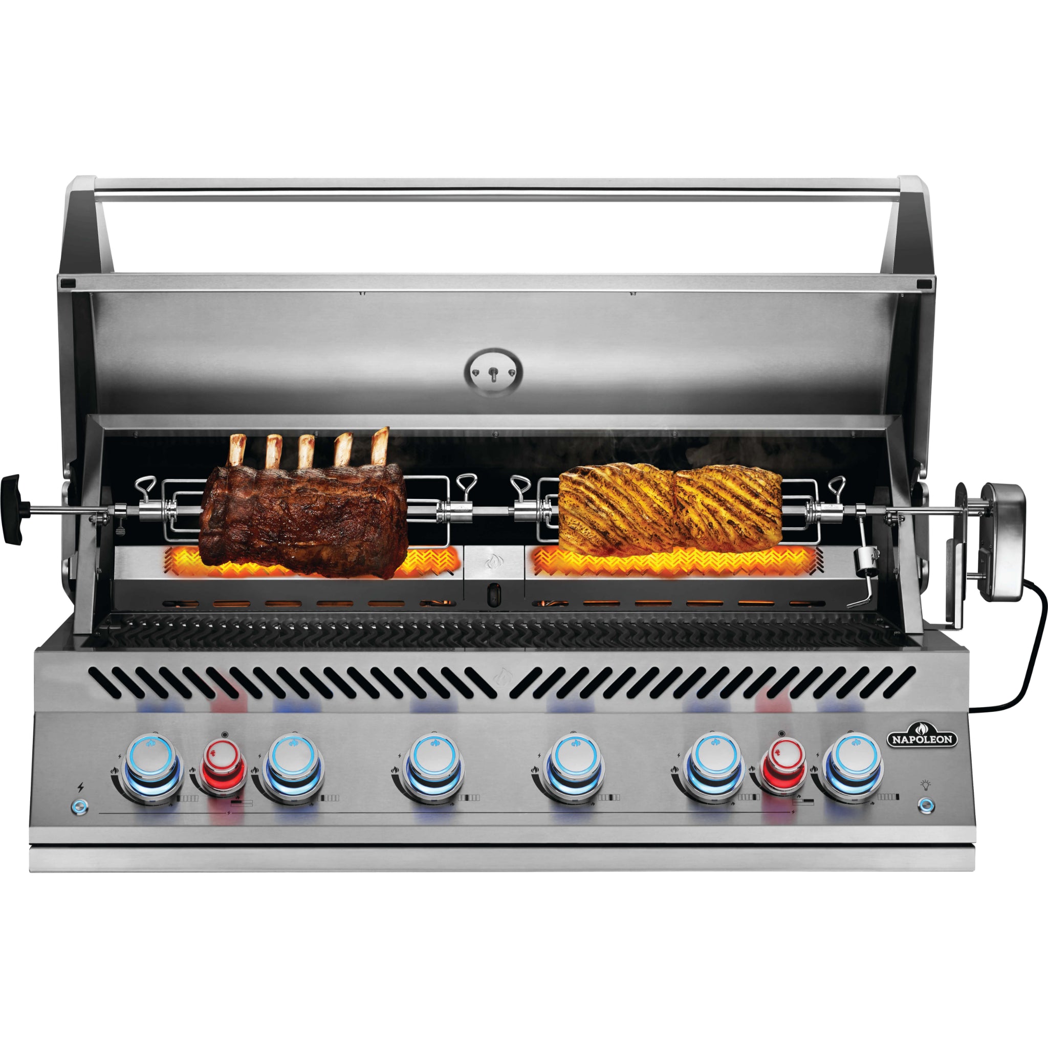 Napoleon 44" Built-In 700 Series Gas Grill with Rotisserie Kit