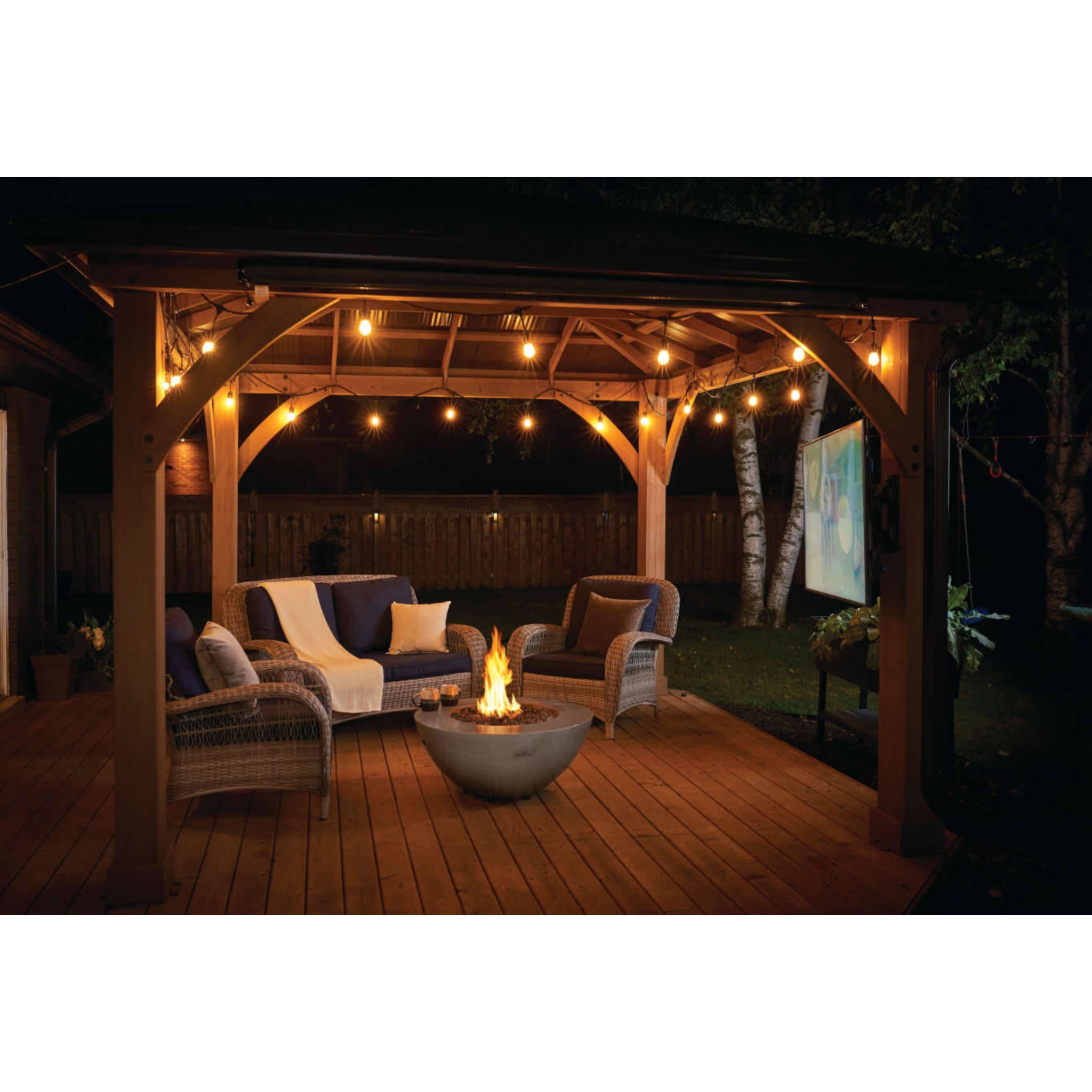 Napoleon Nexus Round Patioflame® Fire Pit 36" | Luxury Outdoor Gas Fire Feature -  Fire Pits -  Napoleon 