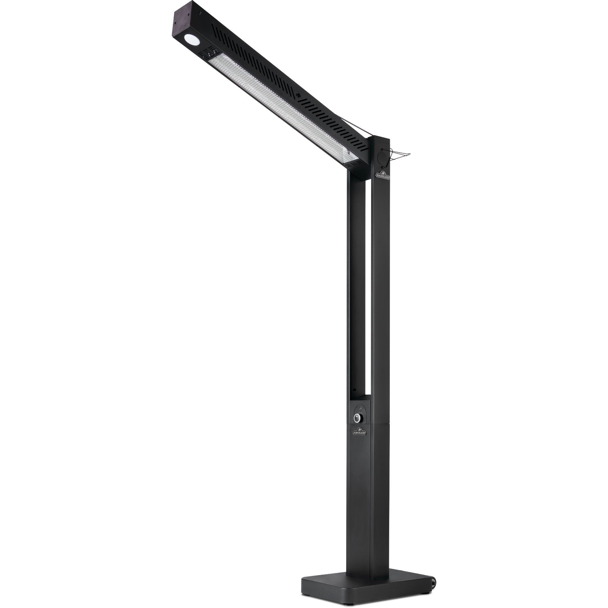 Napoleon Phantom freestand outdoor electric infrared heater in matte black