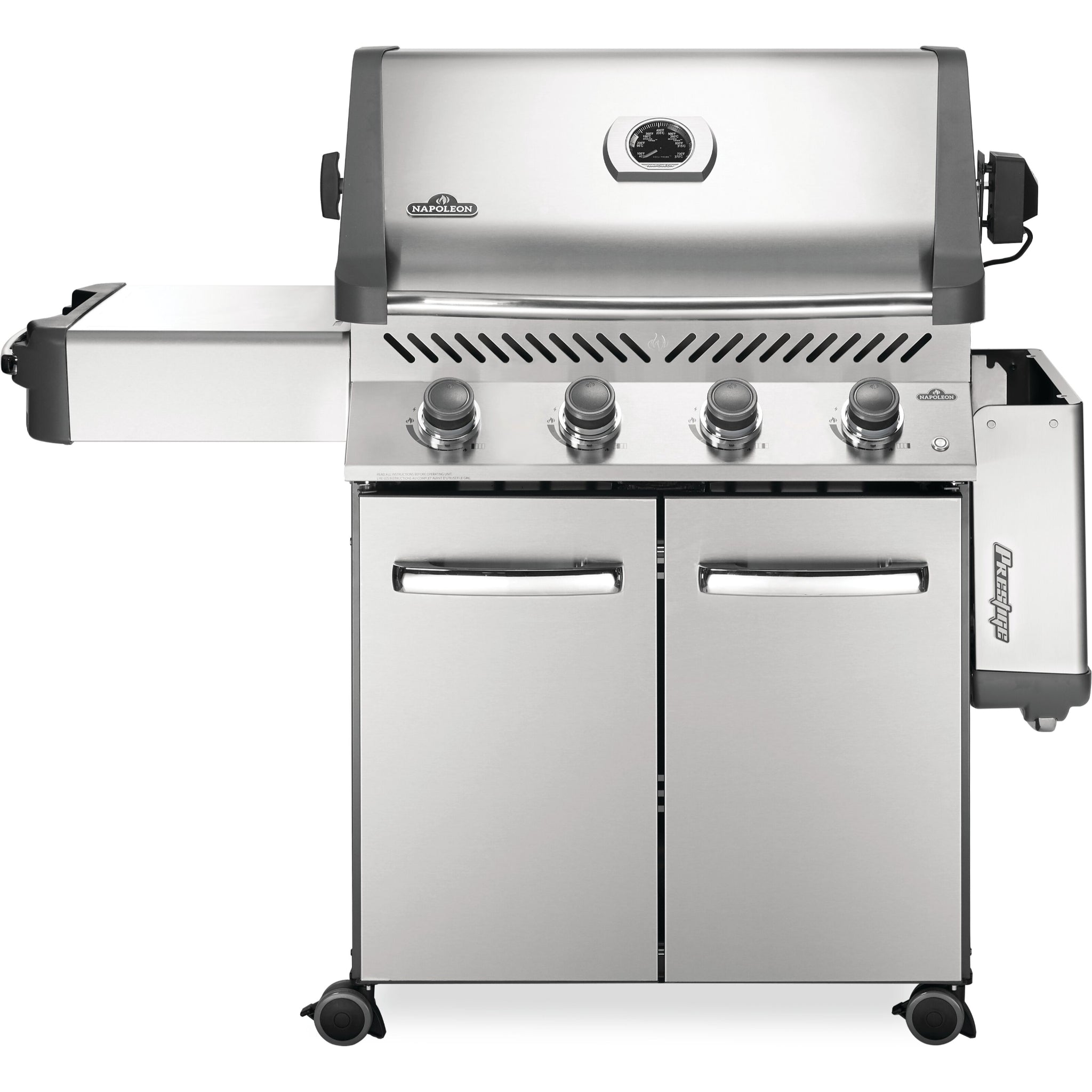 Napoleon Prestige® 500 Gas Grill with Infrared Side & Rear Burner -  Grills and BBQs -  Napoleon 
