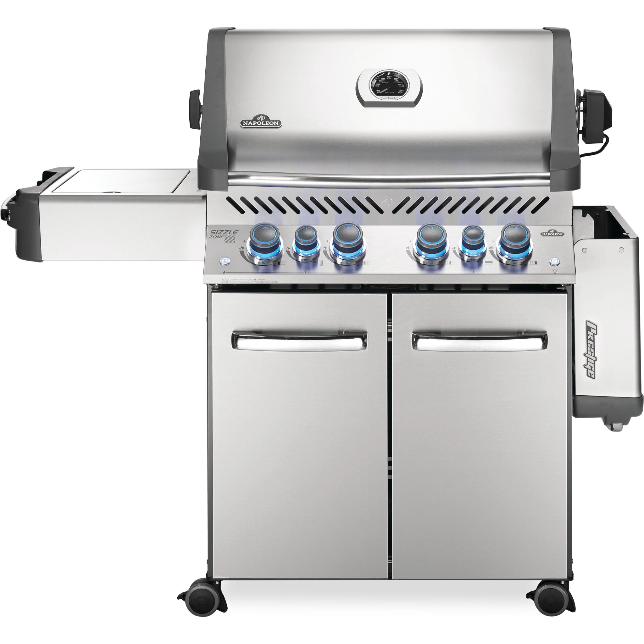 Napoleon Prestige® 500 Gas Grill with Infrared Side & Rear Burner -  Grills and BBQs -  Napoleon 
