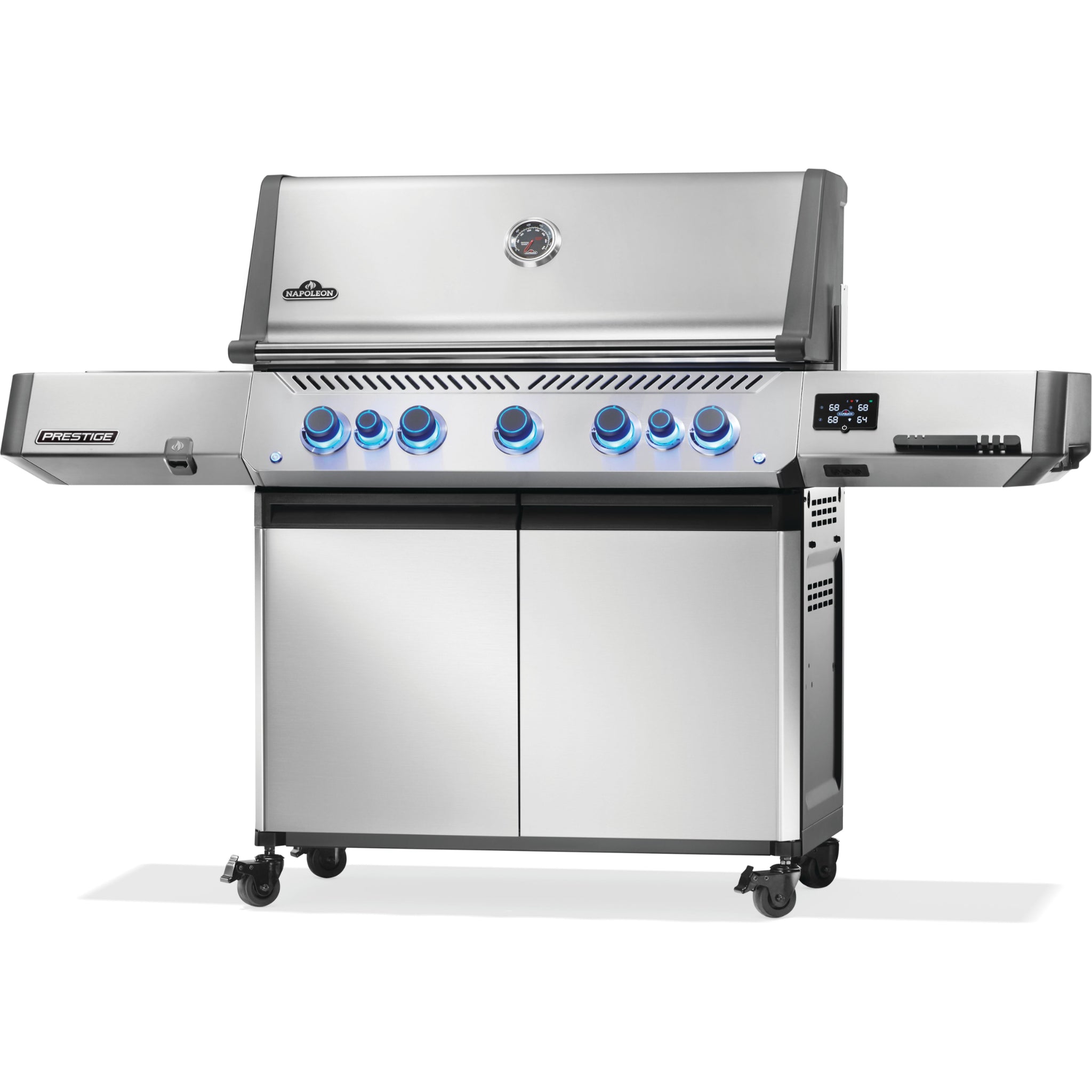 Napoleon Prestige® 665 Connected Gas Grill with Infrared Side & Rear Burner -  Grills and BBQs 