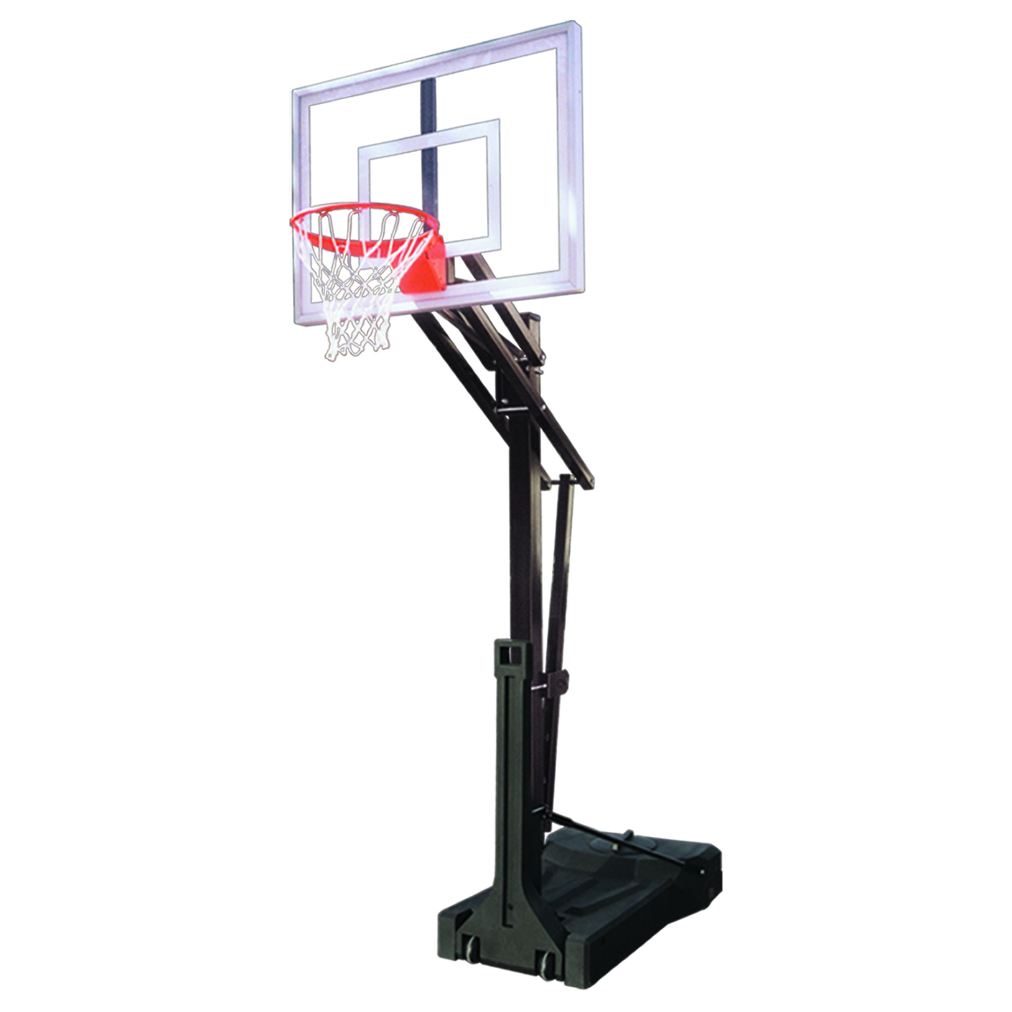 OmniSlam™ Portable Basketball Hoop System | Adjustable Pro-Style Basketball Goal