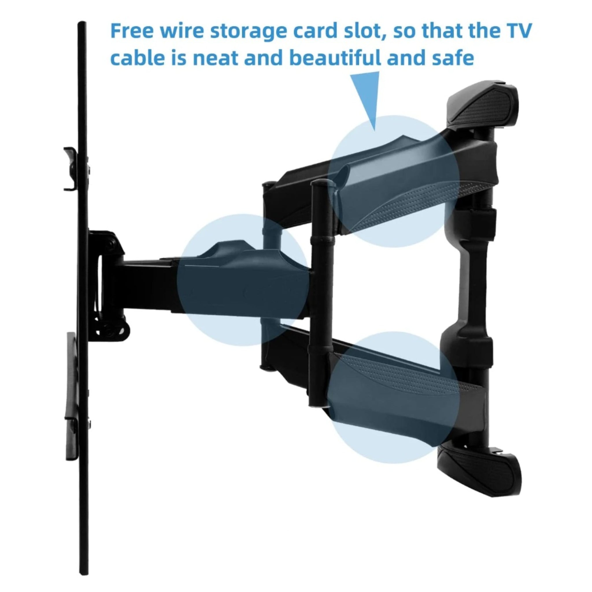 Outdoor Full Motion TV Wall Mount -  TV Wall Mount -  Sylvox 