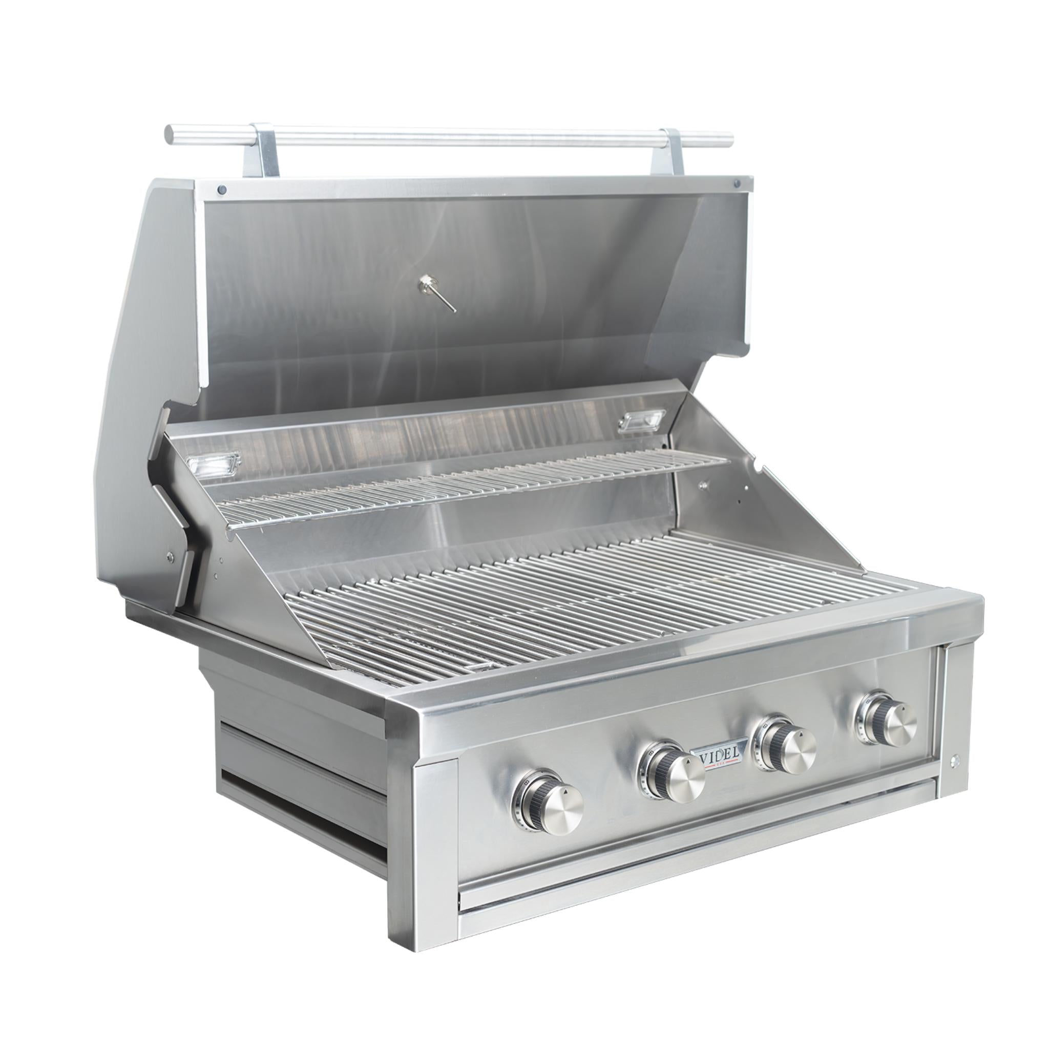 36" gas grill with propane or natural gas fuel options 
