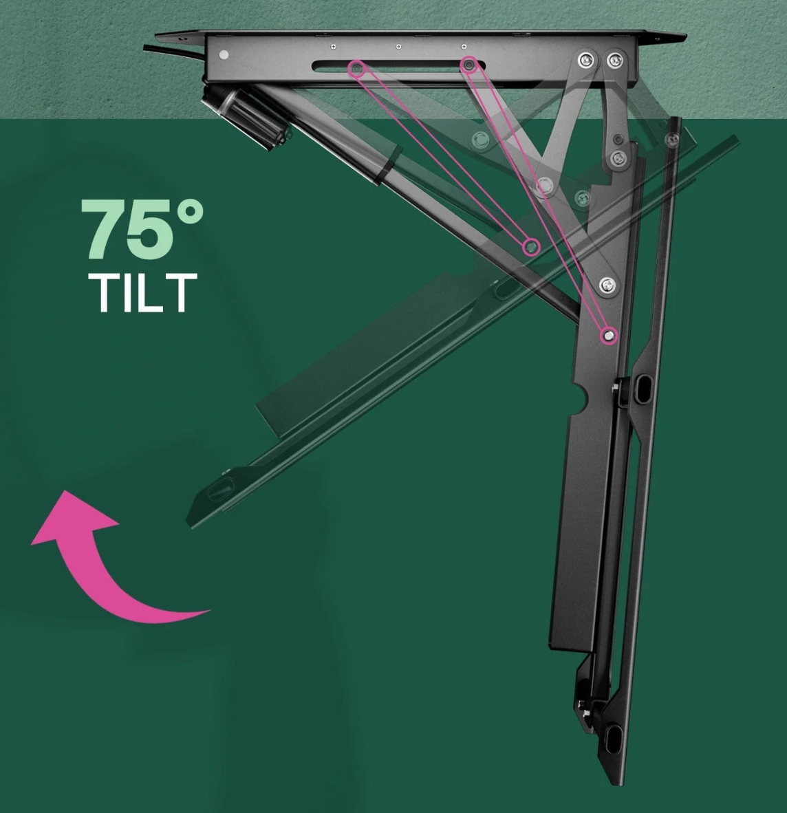 Outdoor TV Motorized Ceiling Mount -  TV Mount -  Sylvox 