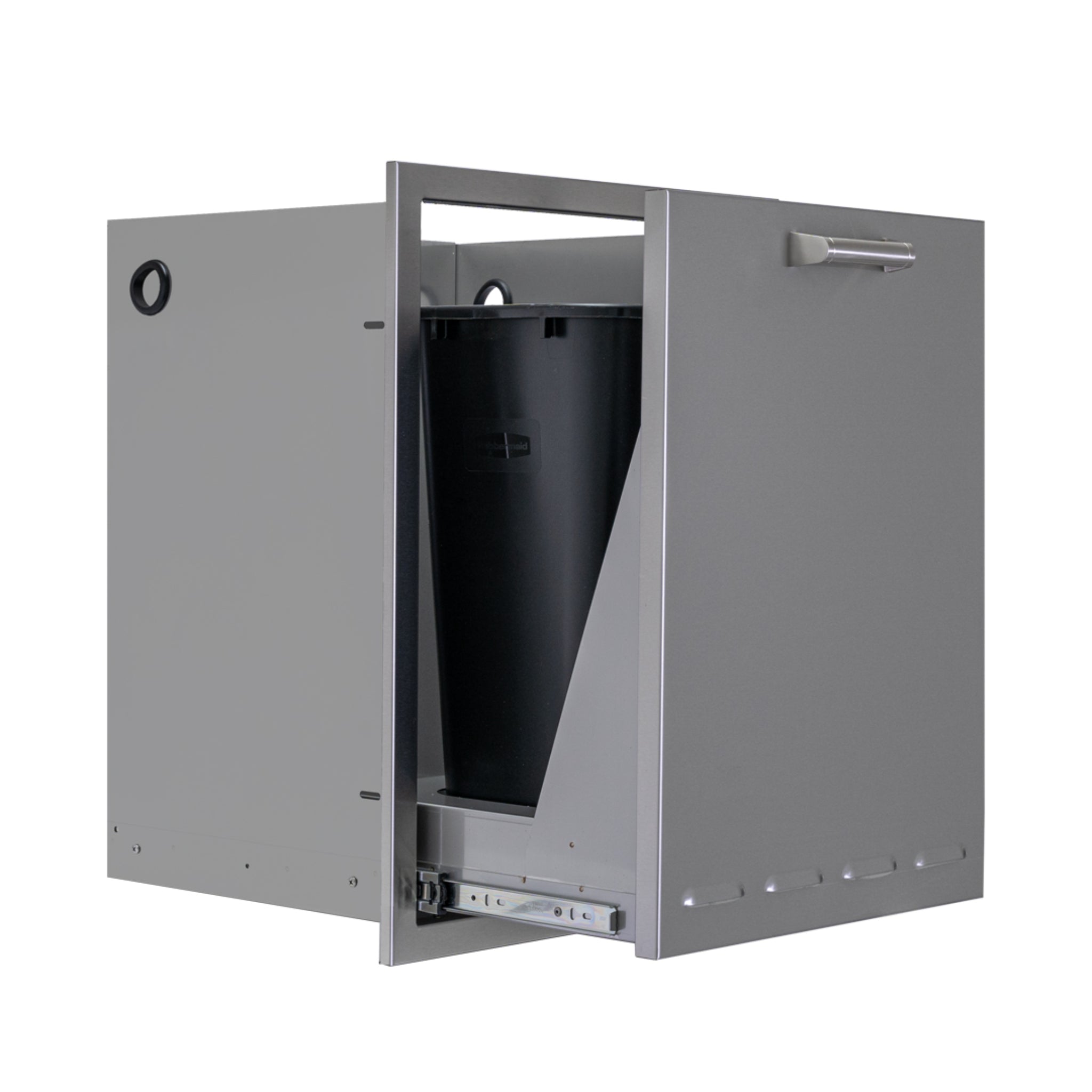 PGS 20" Trash Roll Out for Custom Built Outdoor Kitchen Island | Legacy Collection -  Outdoor Kitchen Trash Roll Out -  PGS Grills 