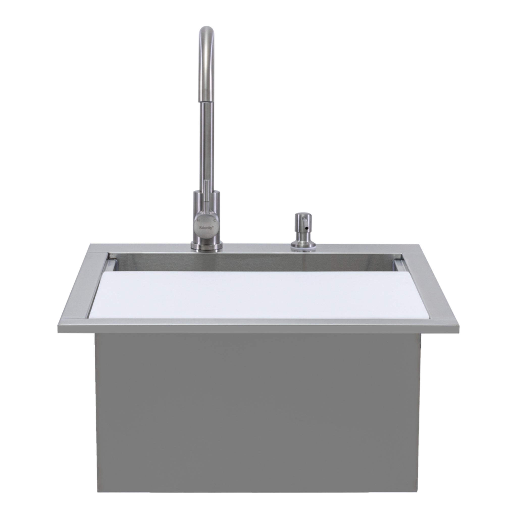 PGS 21" Sink for Custom Built Outdoor Kitchen Island | Legacy Collection -  Outdoor Kitchen Sink -  PGS Grills 