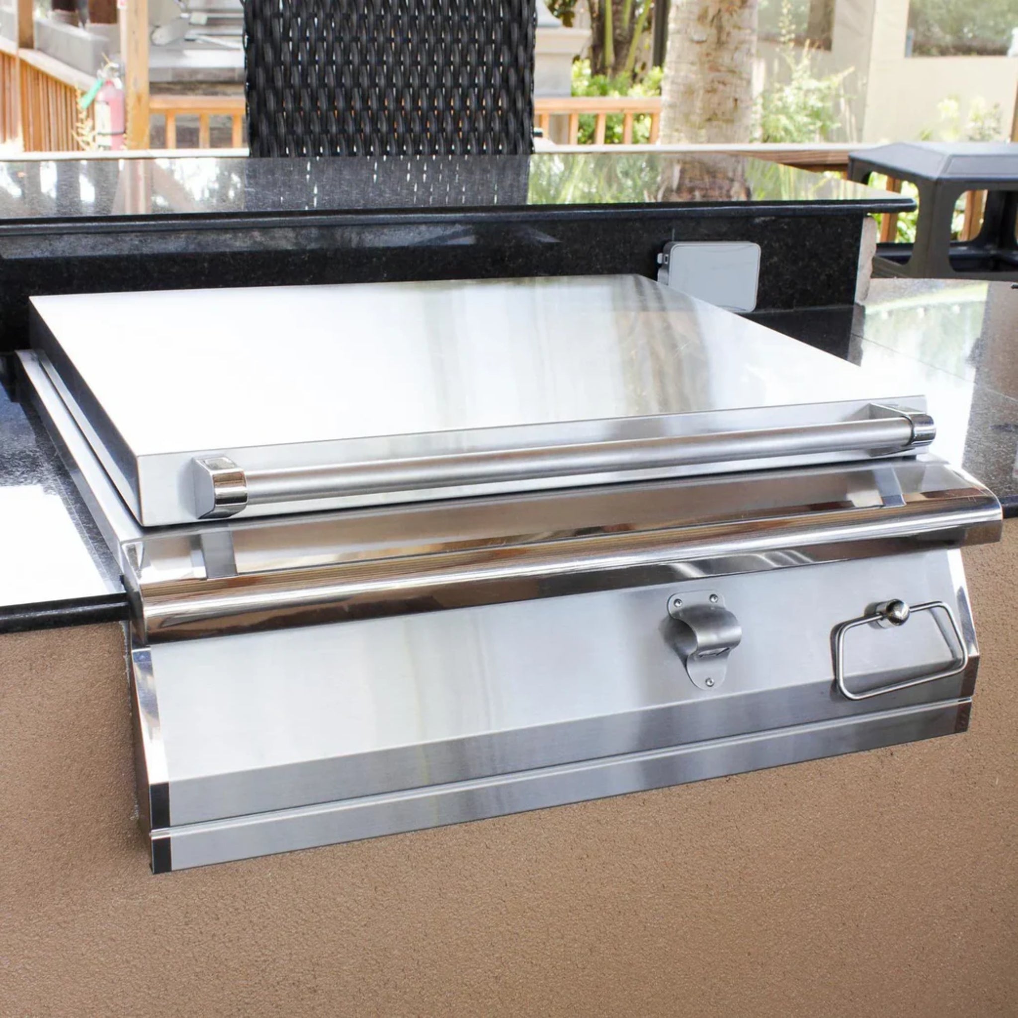 Large 27" Beverage Center by PGS Grills