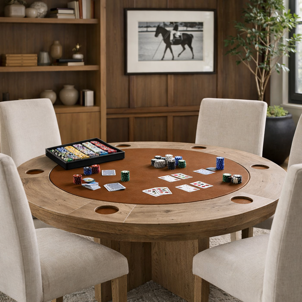 Brunswick Parsons Poker Table in luxury vacation rental
