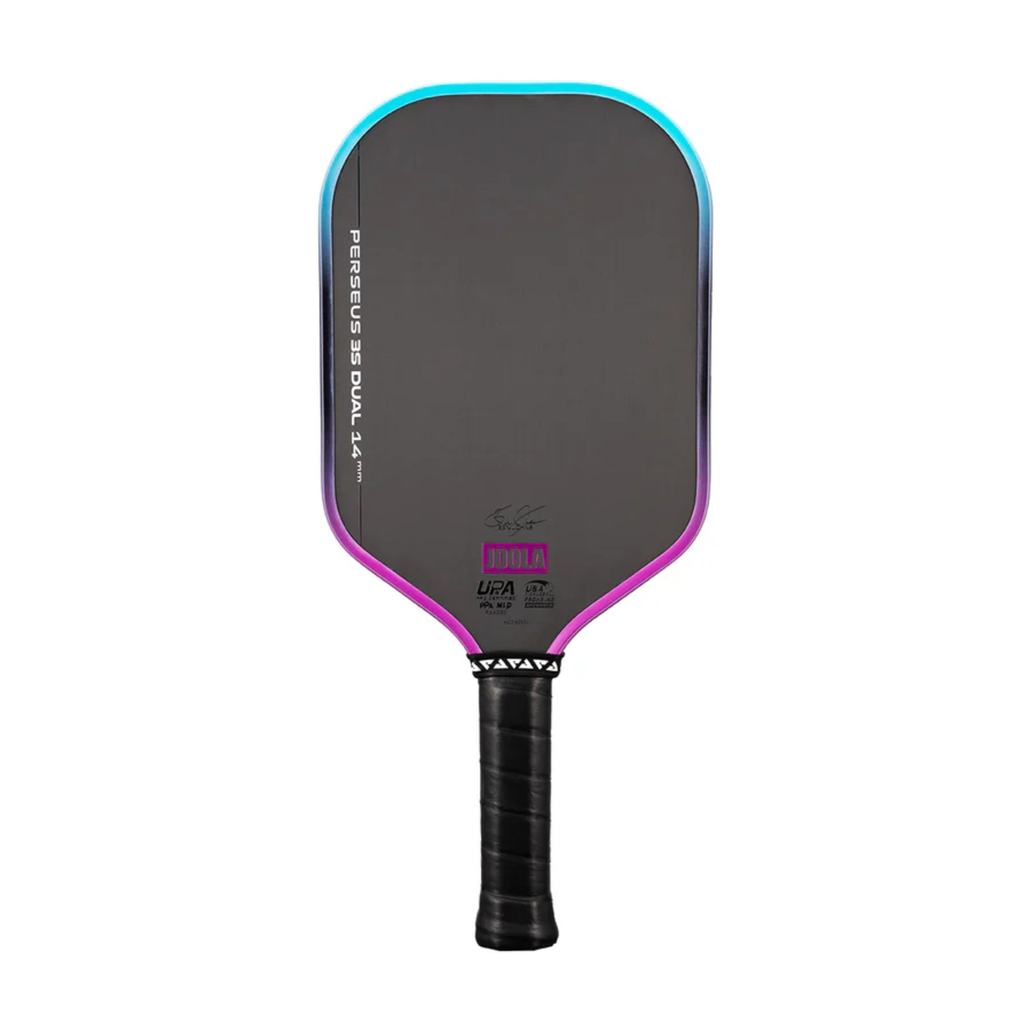 Textured carbon fiber face JOOLA Perseus 3S paddle