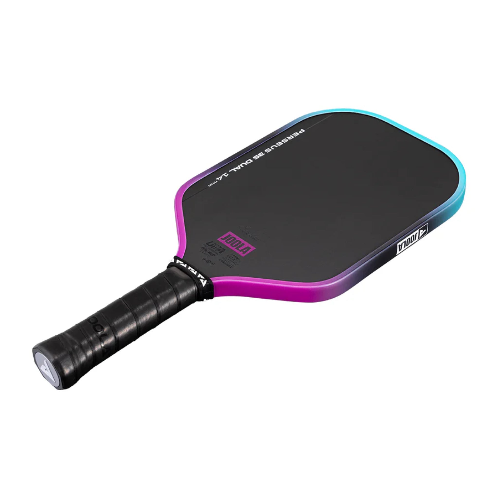 Black Feel-Tec grip detail on JOOLA 3S paddle
