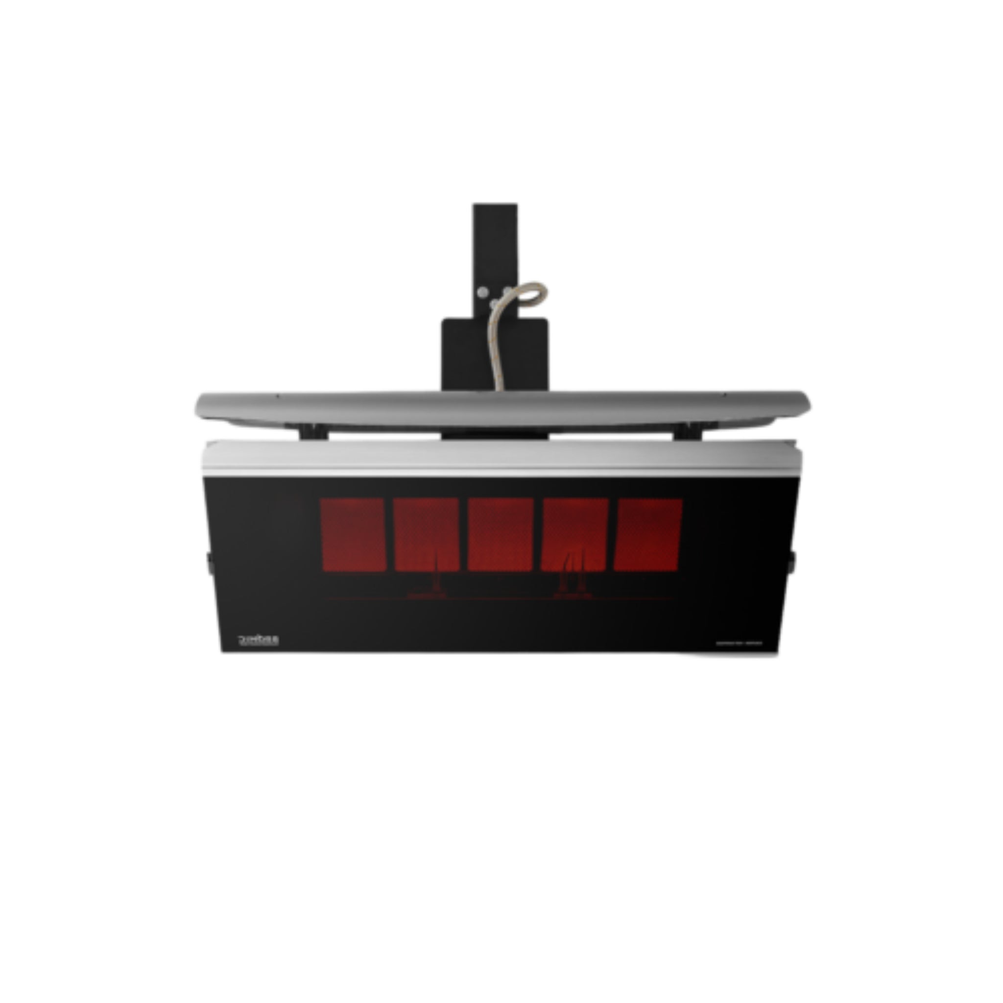 Stainless steel heat deflector accessory for Bromic gas patio heaters