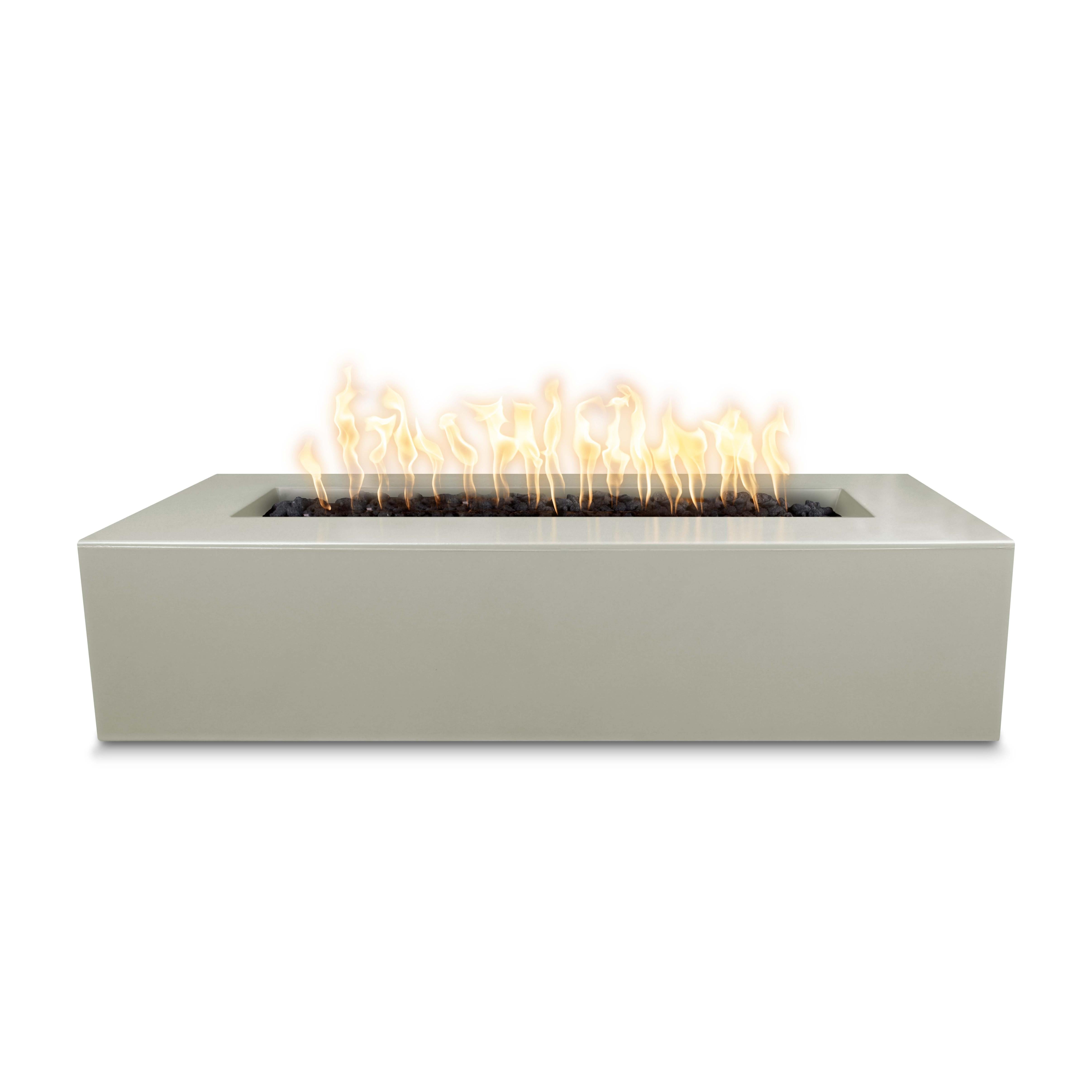 Regal Rectangular Fire Pit 48" - 60" | Luxury Gas Outdoor Fire Feature
