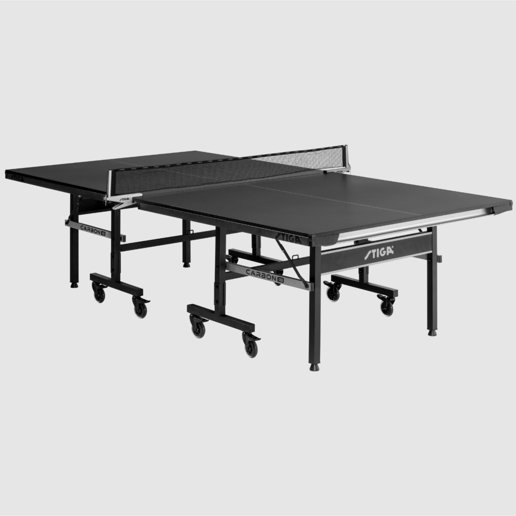 STIGA Carbon18 Indoor Table Tennis Table -  Table Tennis Table -  STIGA 