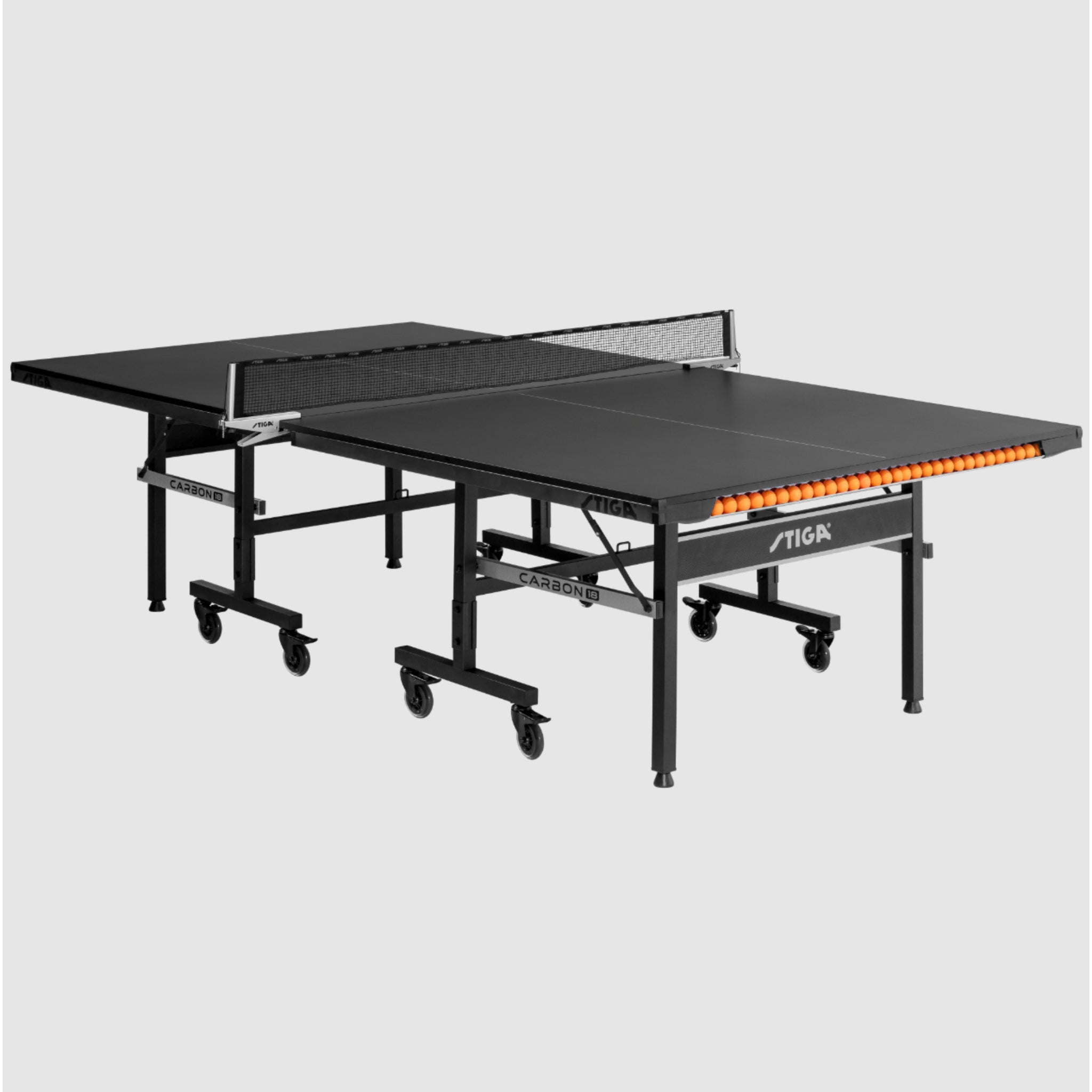 STIGA Carbon18 Indoor Table Tennis Table -  Table Tennis Table -  STIGA 