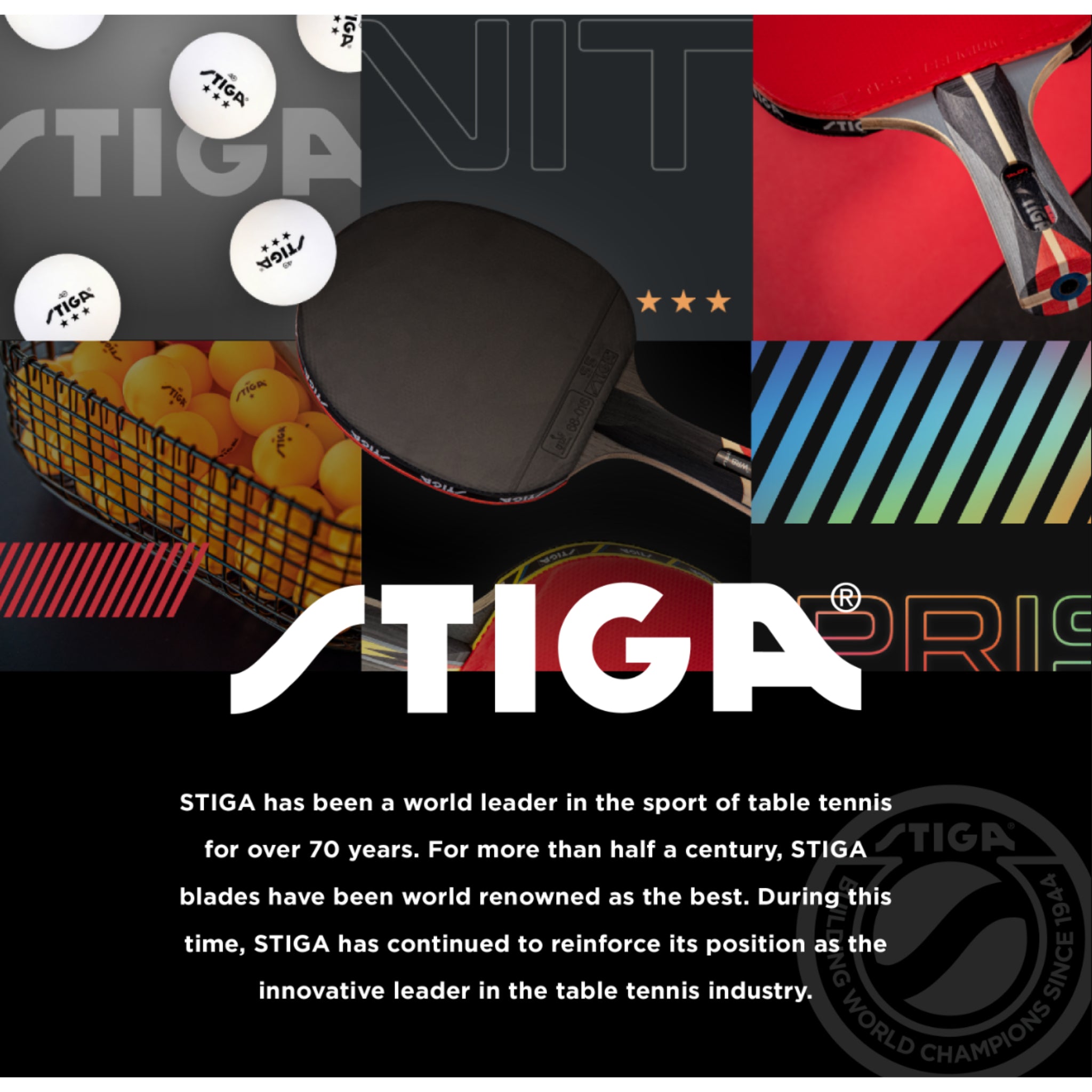 STIGA Ultra Indoor Table Tennis Table -  Table Tennis Table -  STIGA 