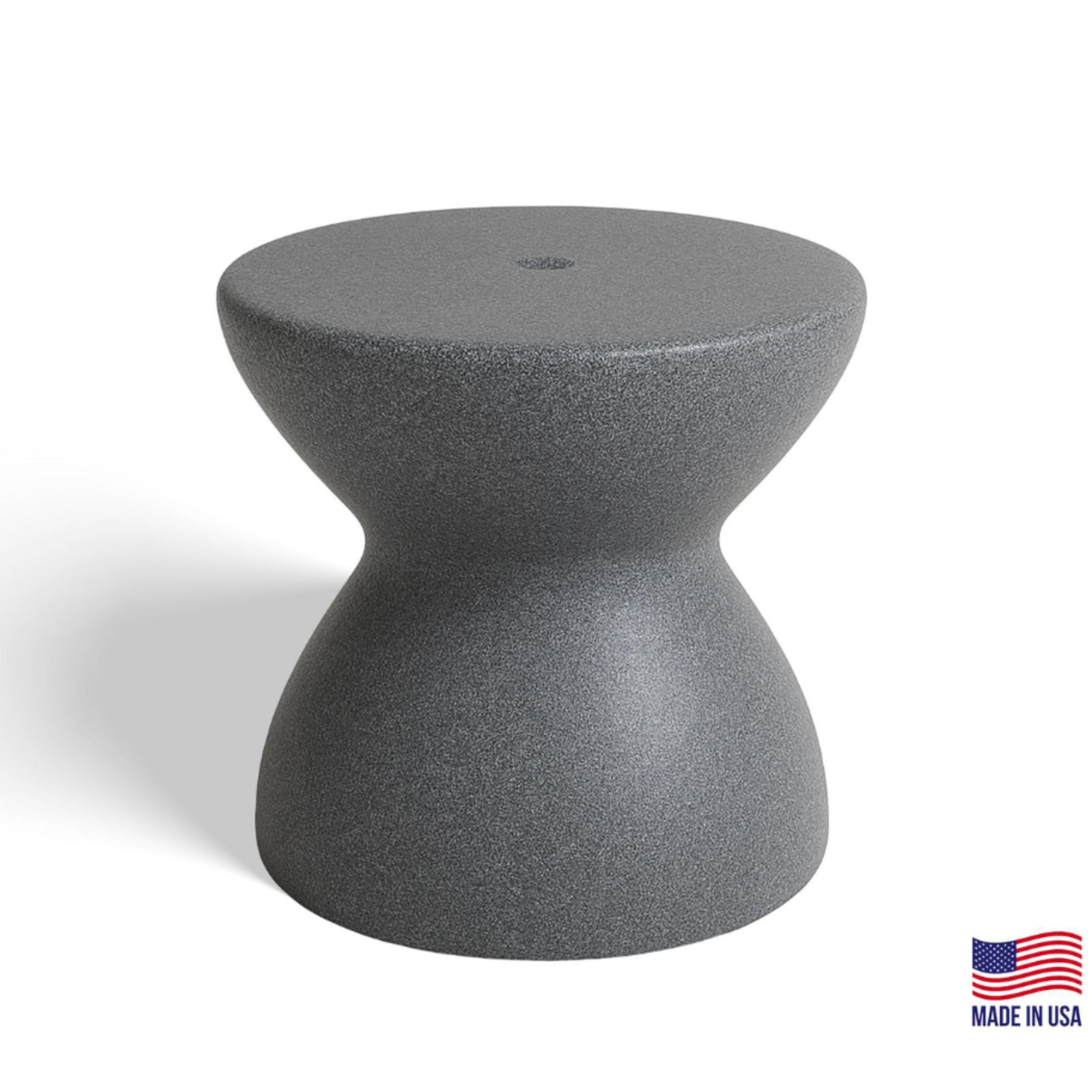 ShadeTable Poolside umbrella table base supporting 1.5 inch umbrella pole