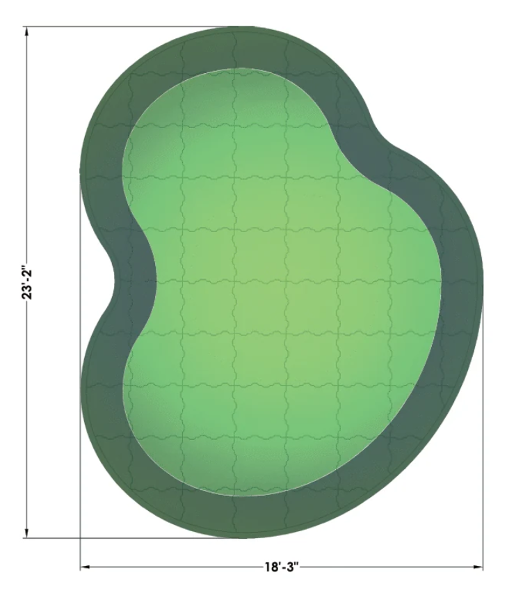 "The Southampton" Outdoor Putting Green Kit - Ultra Base Players Series
