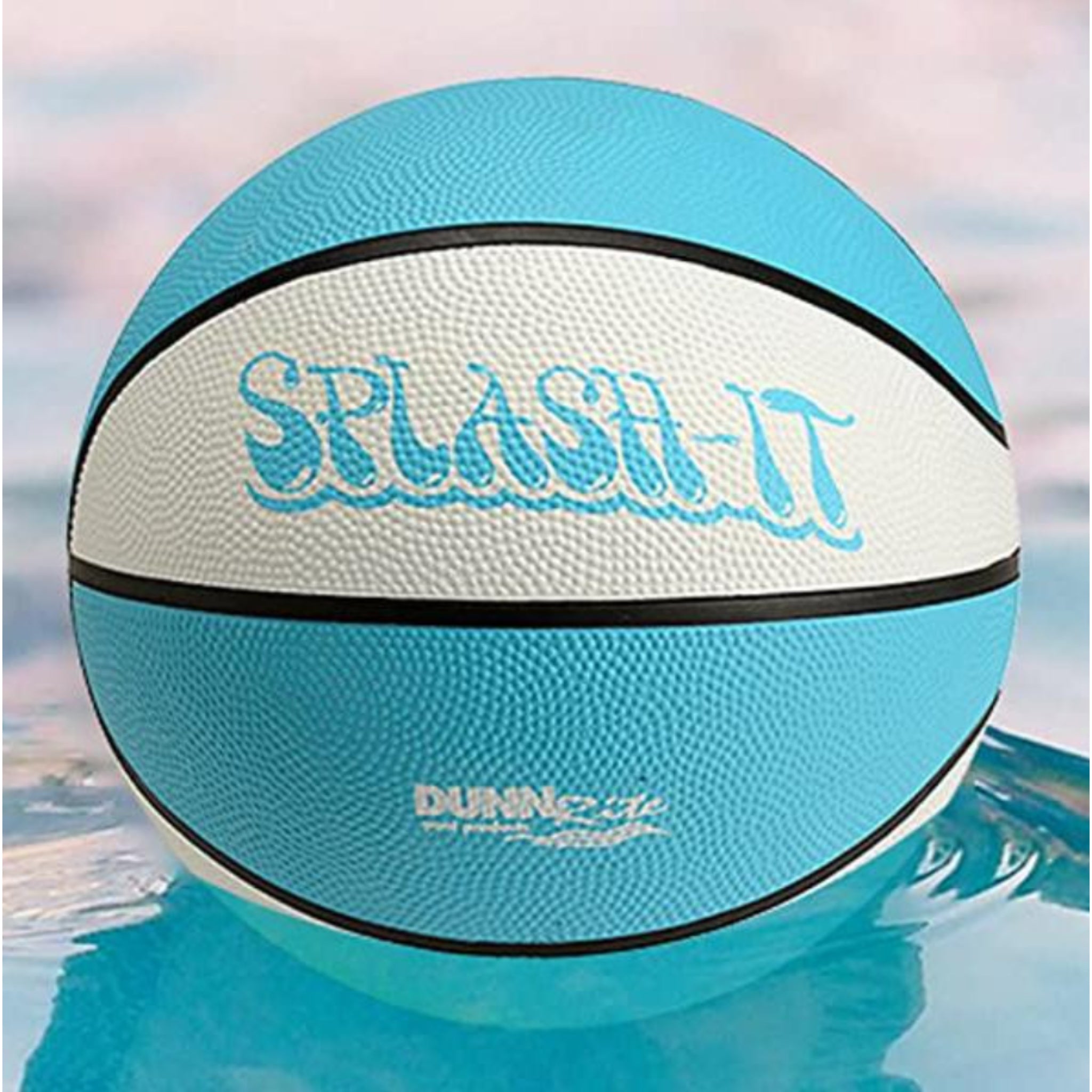 Dunn-Rite Splash and Slam Poolside Basketball Hoop and basketball