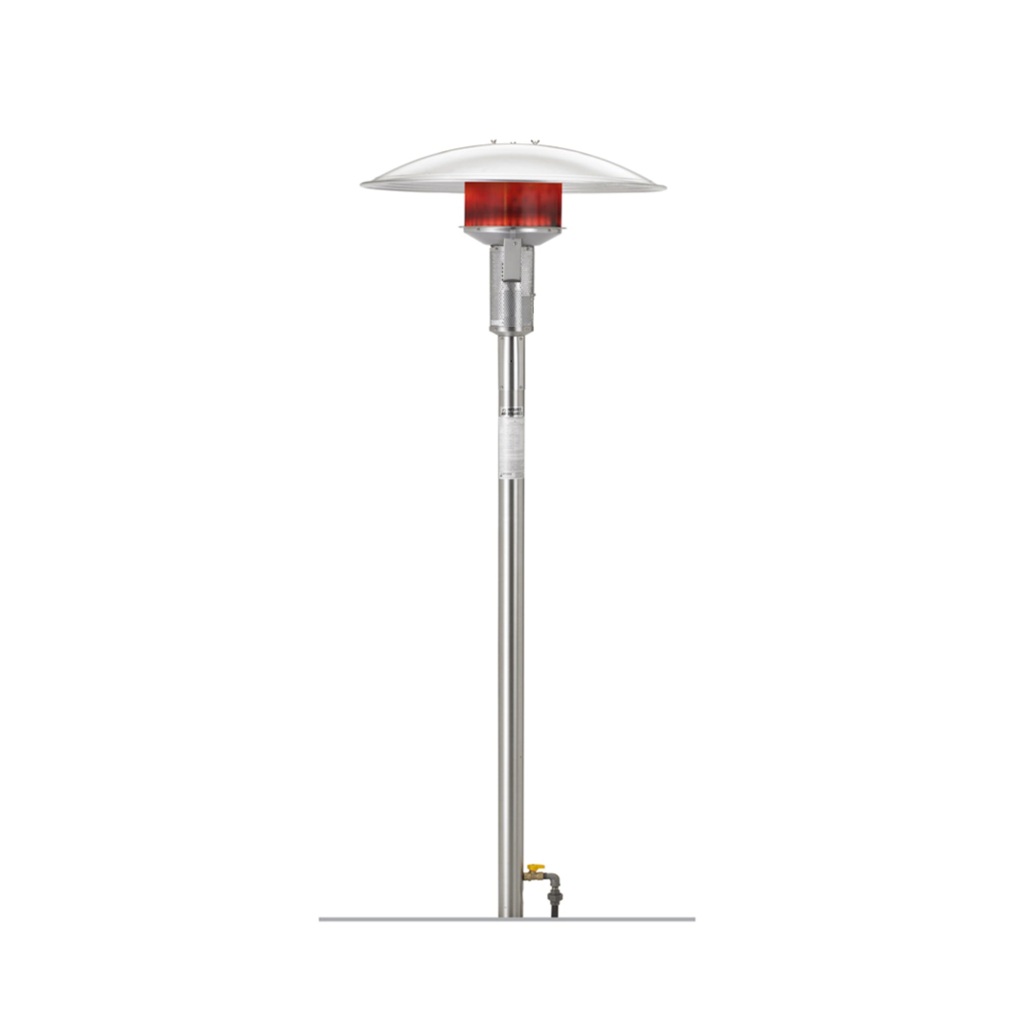 Sunglo® Permanent Post Natural Gas Patio Heater A265 -  Permanent Patio Heater -  Sunglo 