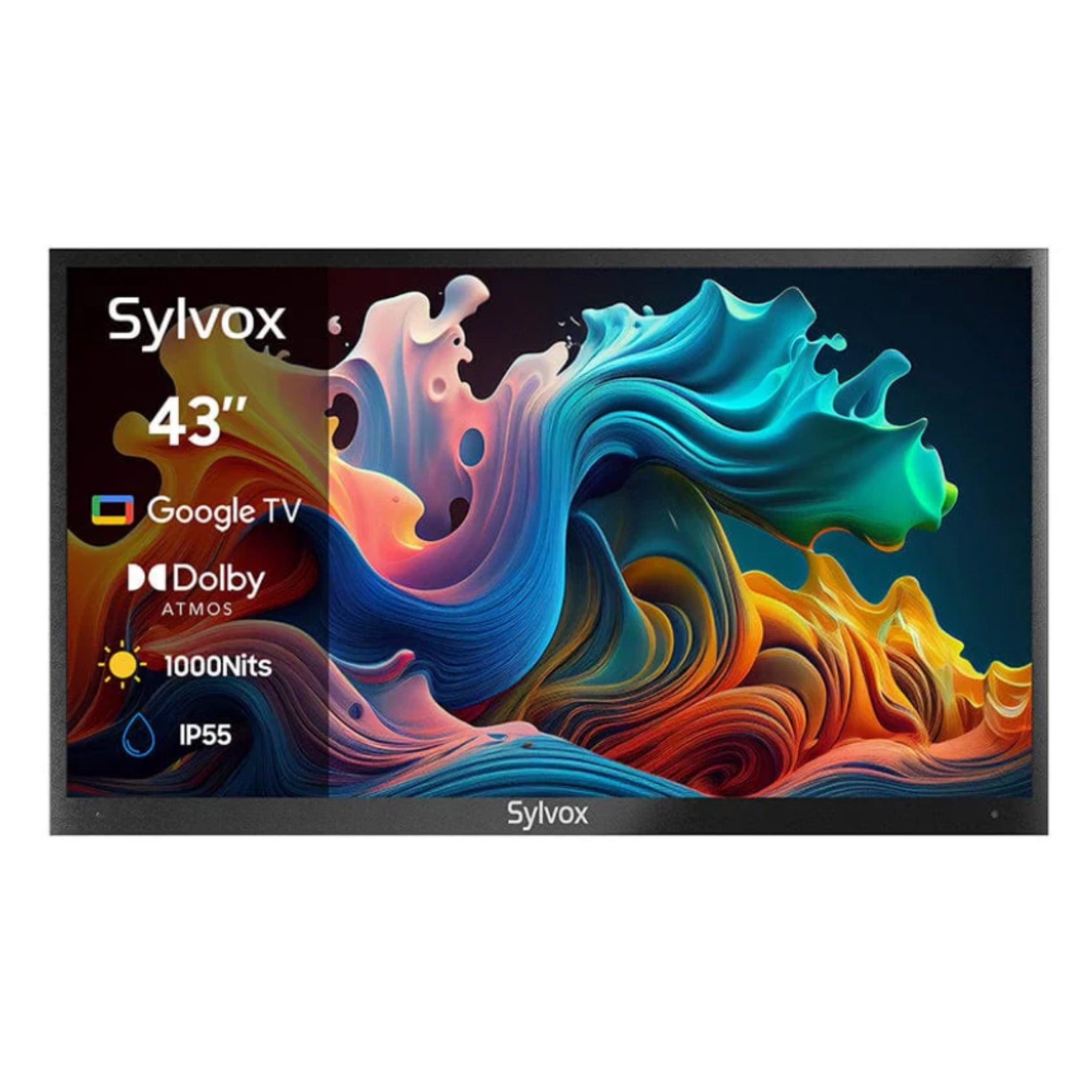 Sylvox 43" Outdoor Waterproof Google TV - Deck Pro Advanced QLED 2.0 | Partial Sun Collection -  Outdoor TV -  Sylvox 