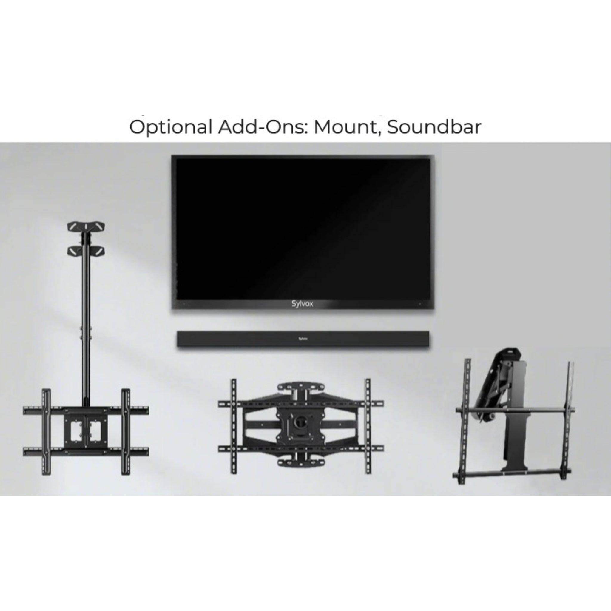 Sylvox 43" Outdoor Waterproof Google TV - Deck Pro 2.0 | Partial Sun Collection -  Outdoor TV -  Sylvox 