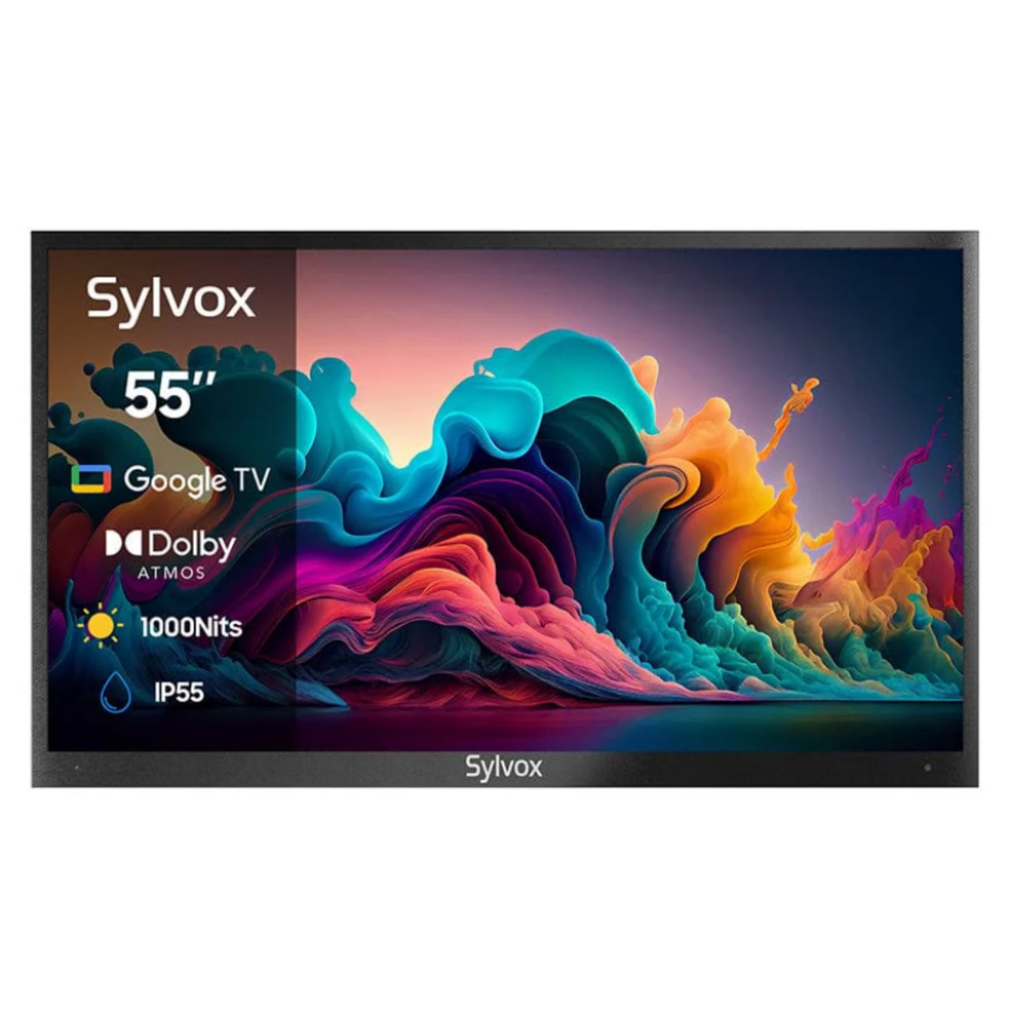 Sylvox 55" Outdoor Waterproof Google TV - Deck Pro Advanced QLED 2.0 | Partial Sun Collection -  Outdoor TV -  Sylvox 