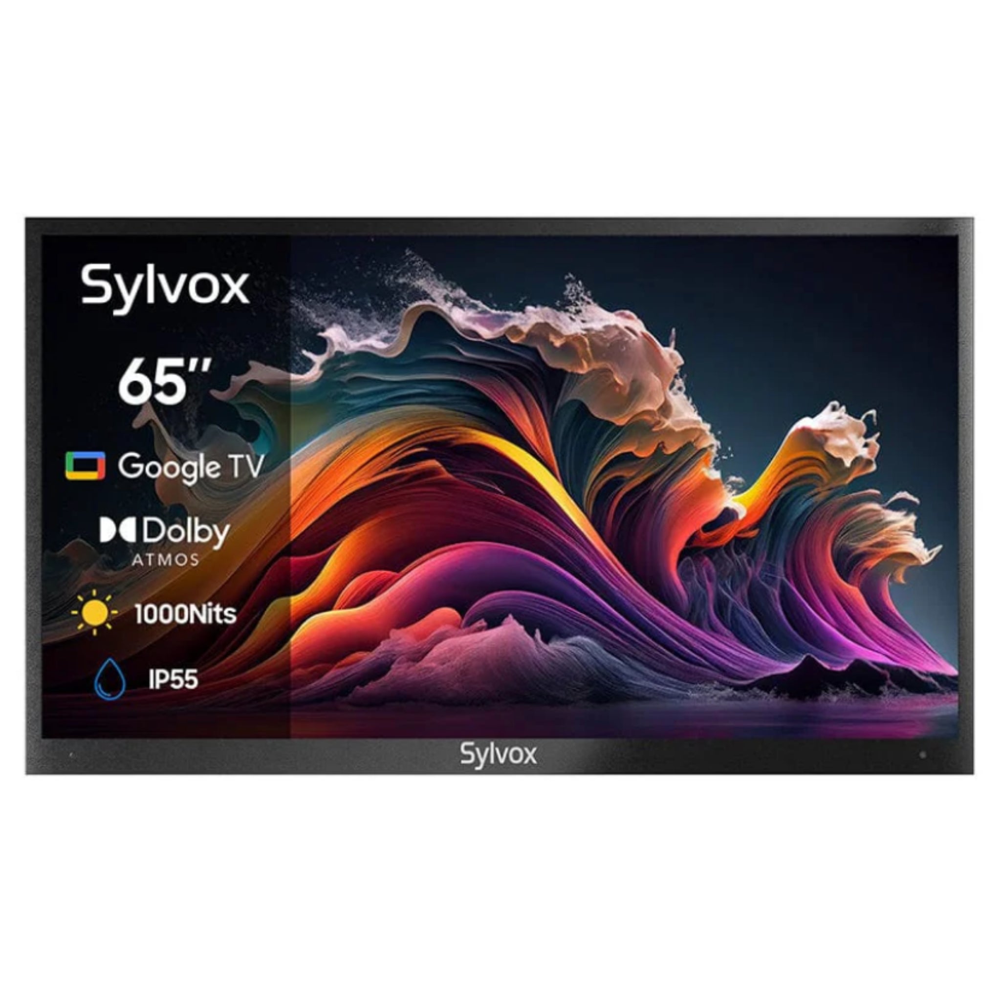 Sylvox 65" Outdoor Waterproof Google TV - Deck Pro Advanced QLED 2.0 | Partial Sun Collection -  Outdoor TV -  Sylvox 