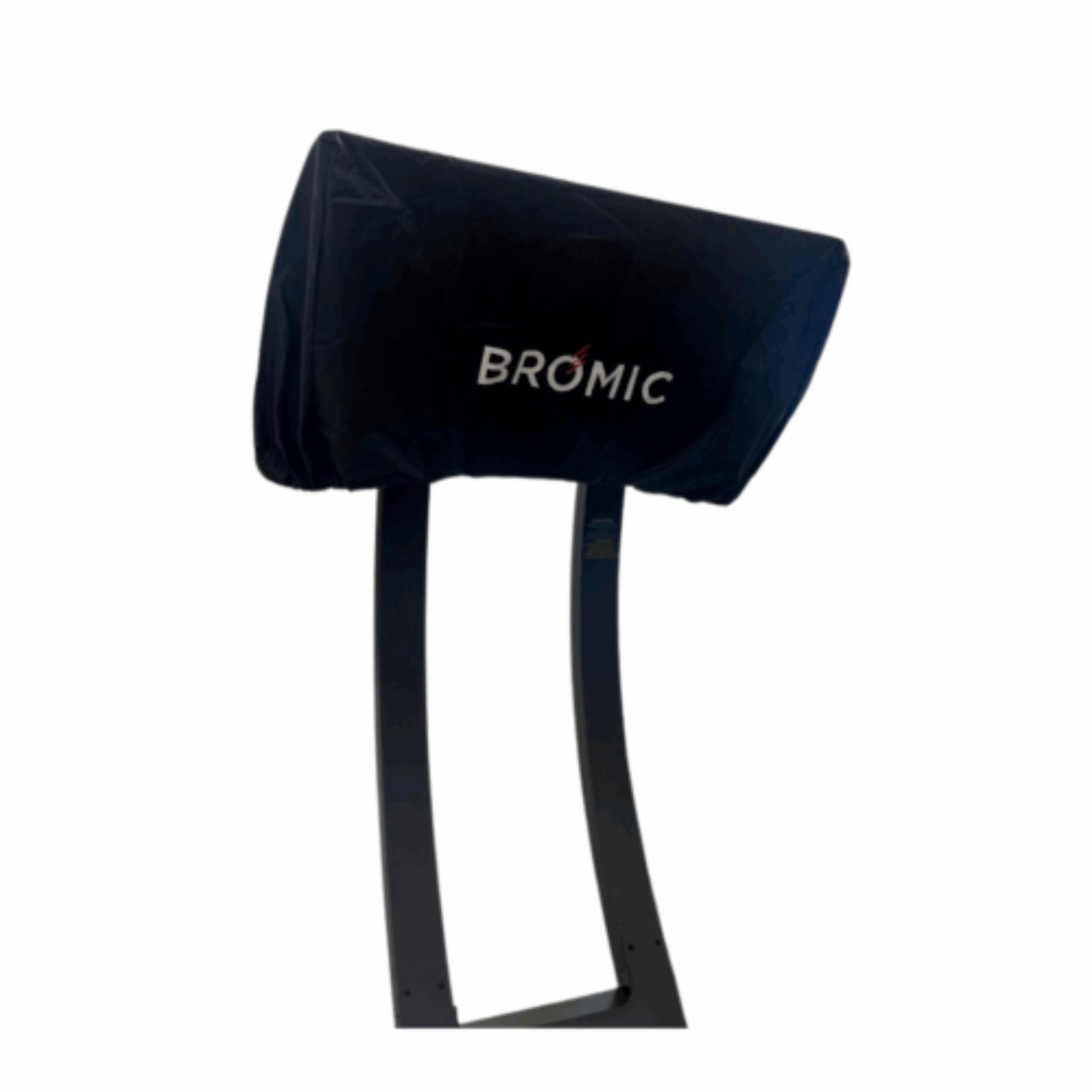 Bromic Tungsten Smart-Heat freestanding gas heater protective cover with weather-resistant black fabric and drawstring closure