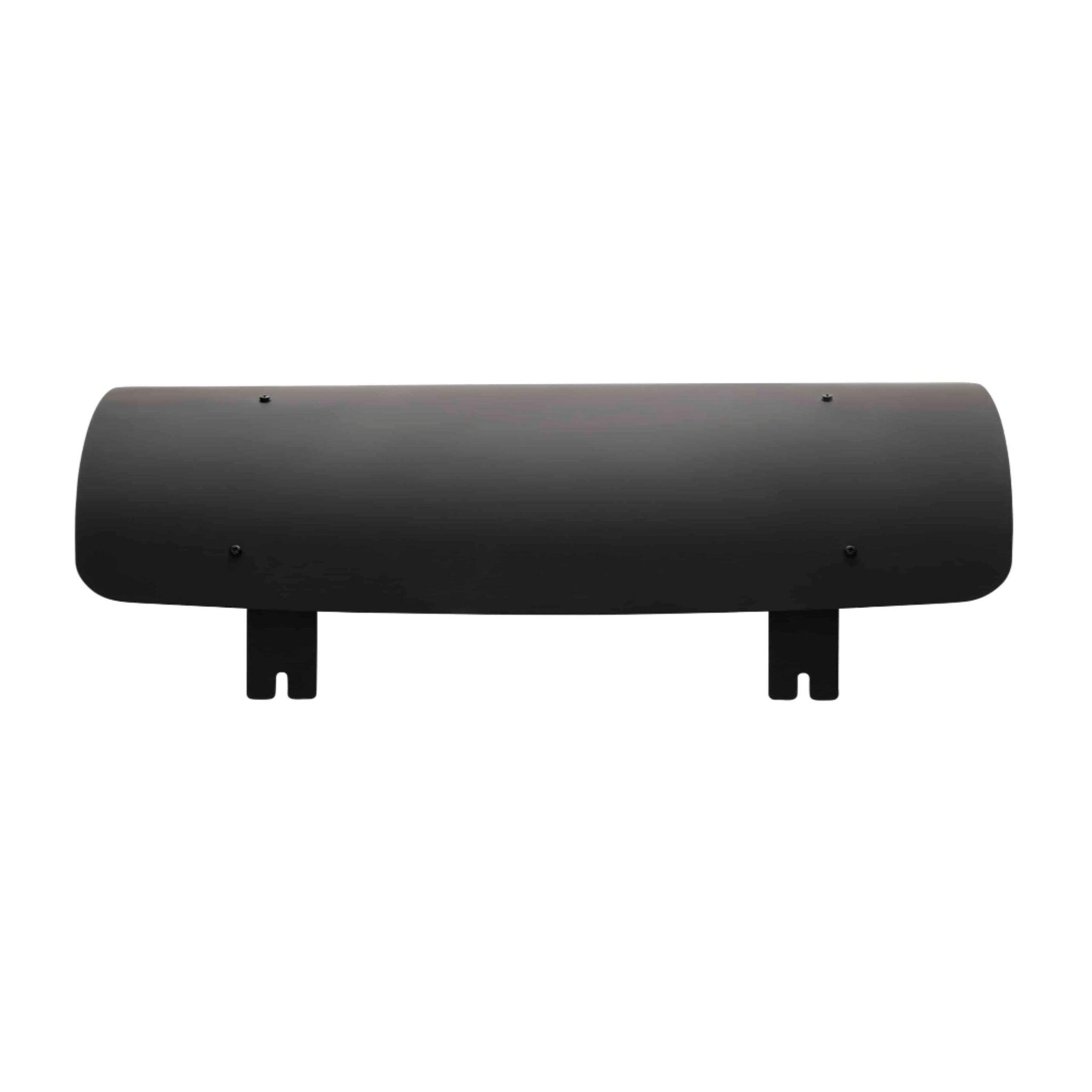 Bromic gas heater heat deflector accessory in black steel