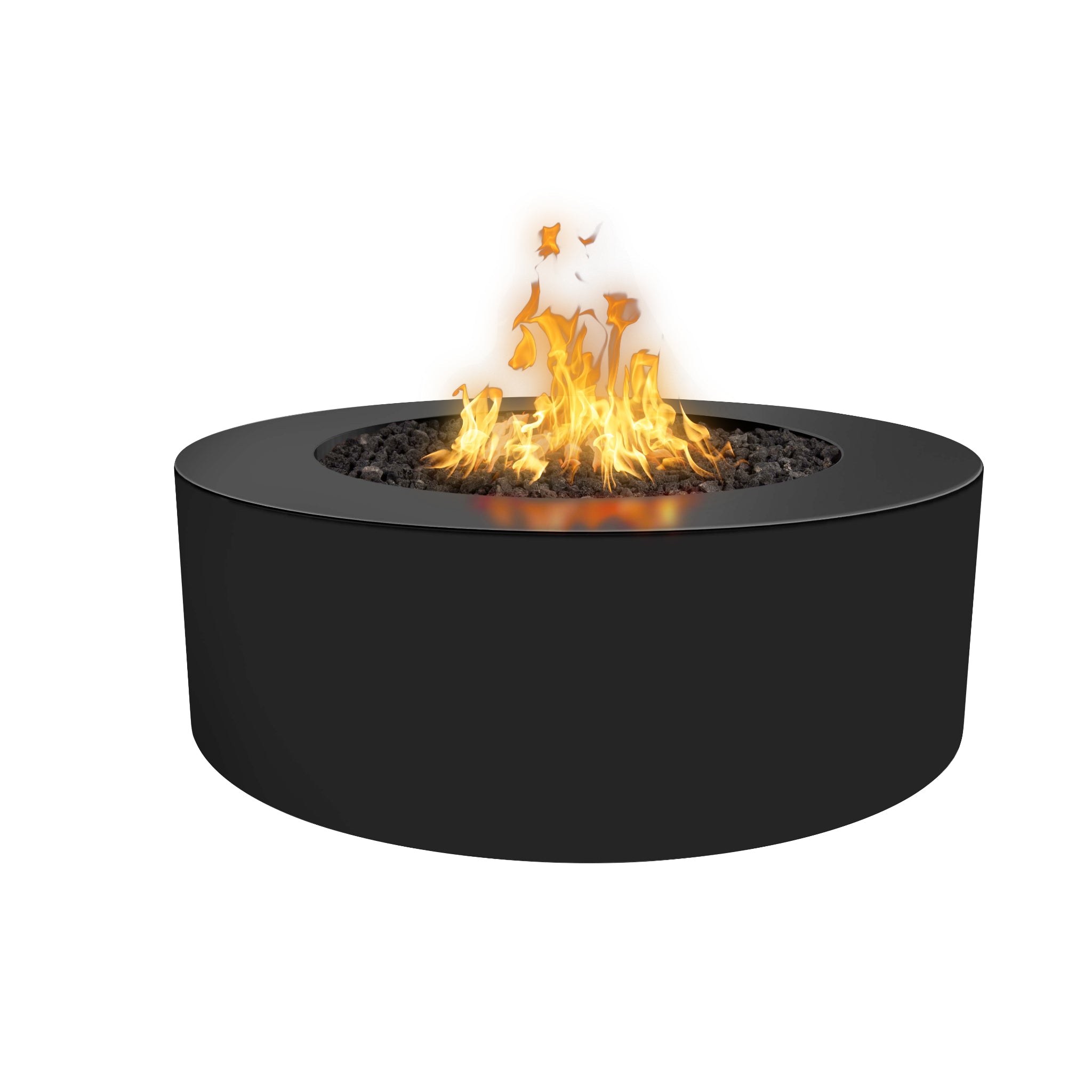 Unity Round Fire Pit, Black finish
