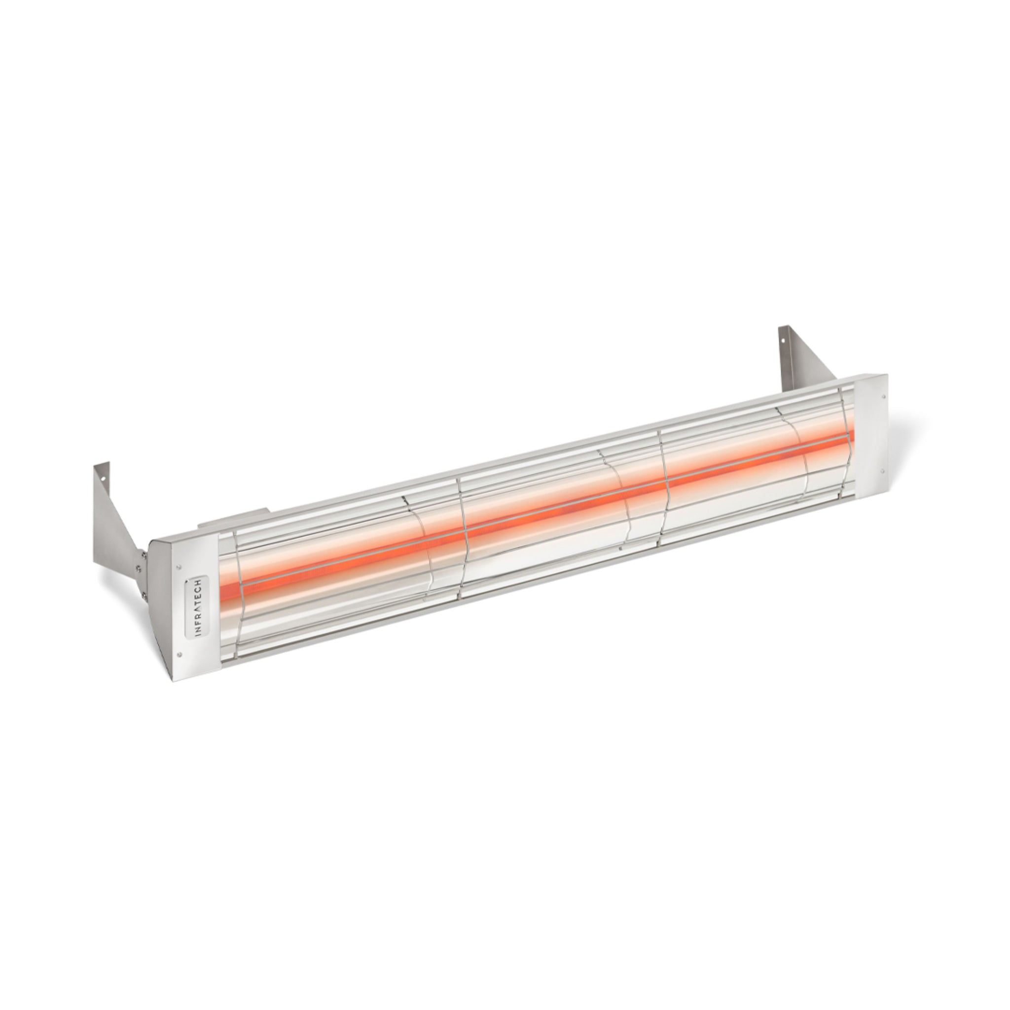 Infratech W26 2600W W Series infrared electric patio heater stainless steel finish
