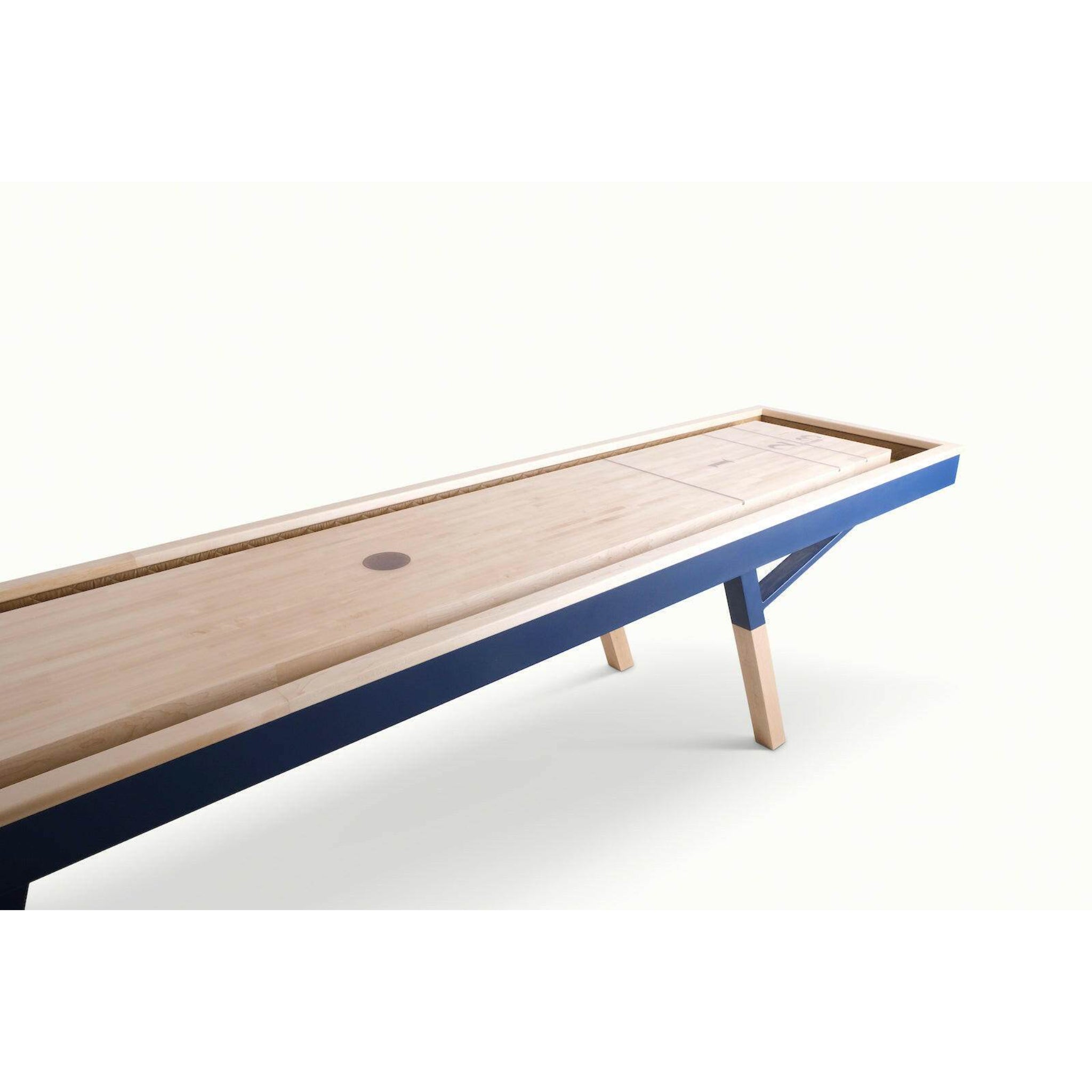 Maple wood Woolsey Shuffleboard table in custom finishes and sizes