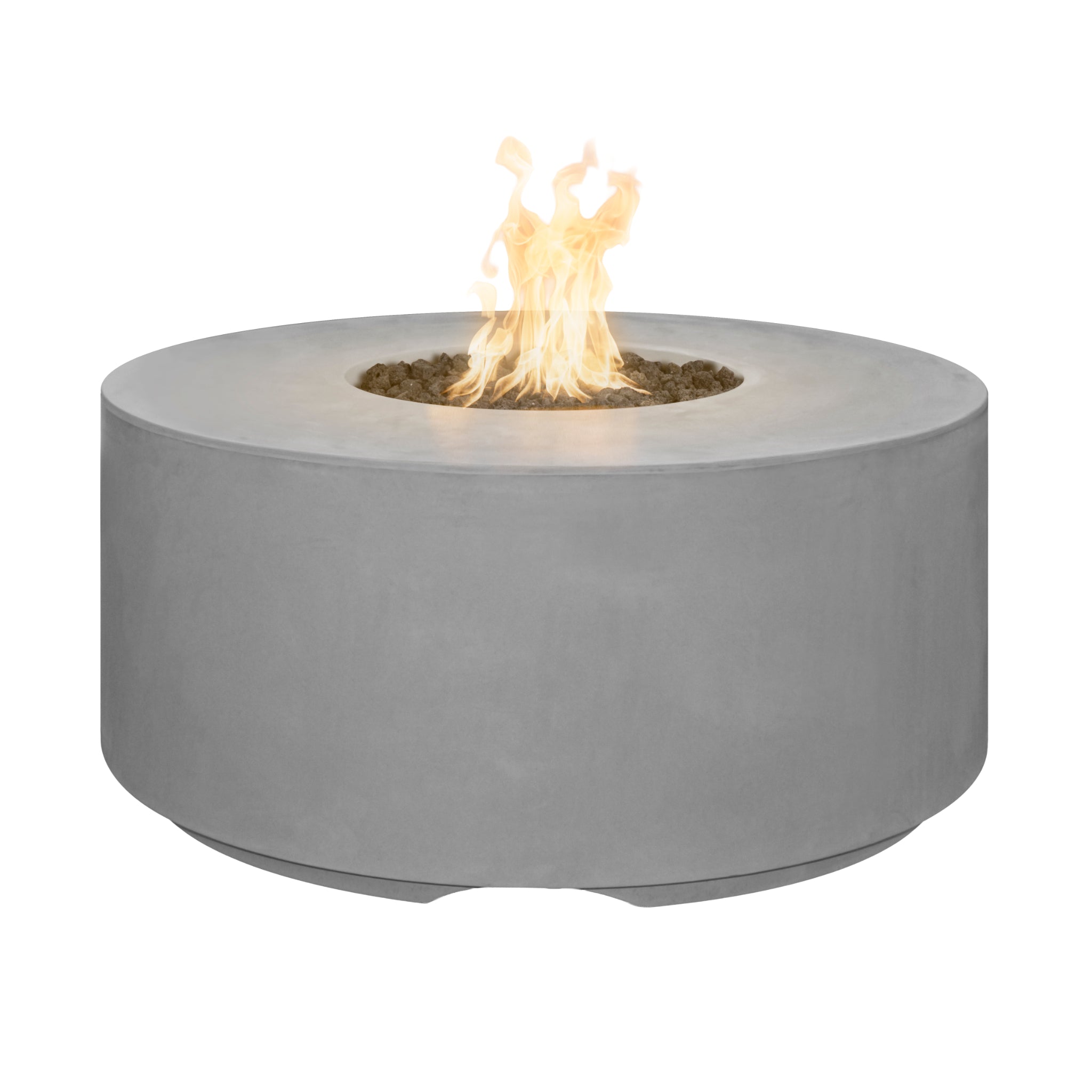 Florence Round Fire Pit, 46 inch, Natural Gray finish