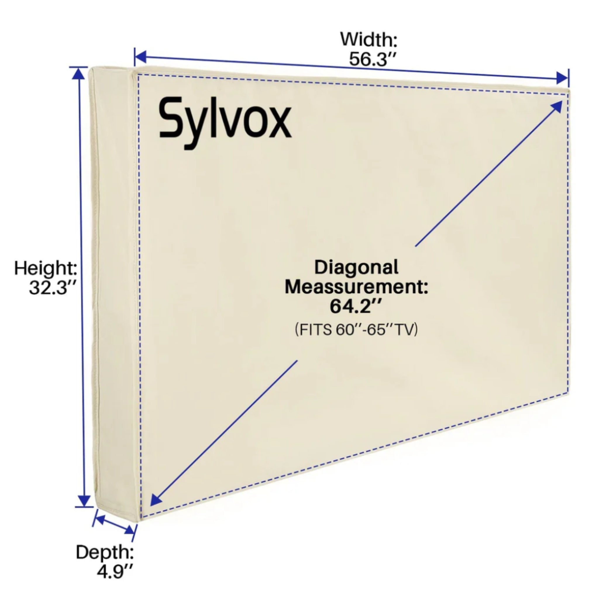 Outdoor TV Cover 43"-75"