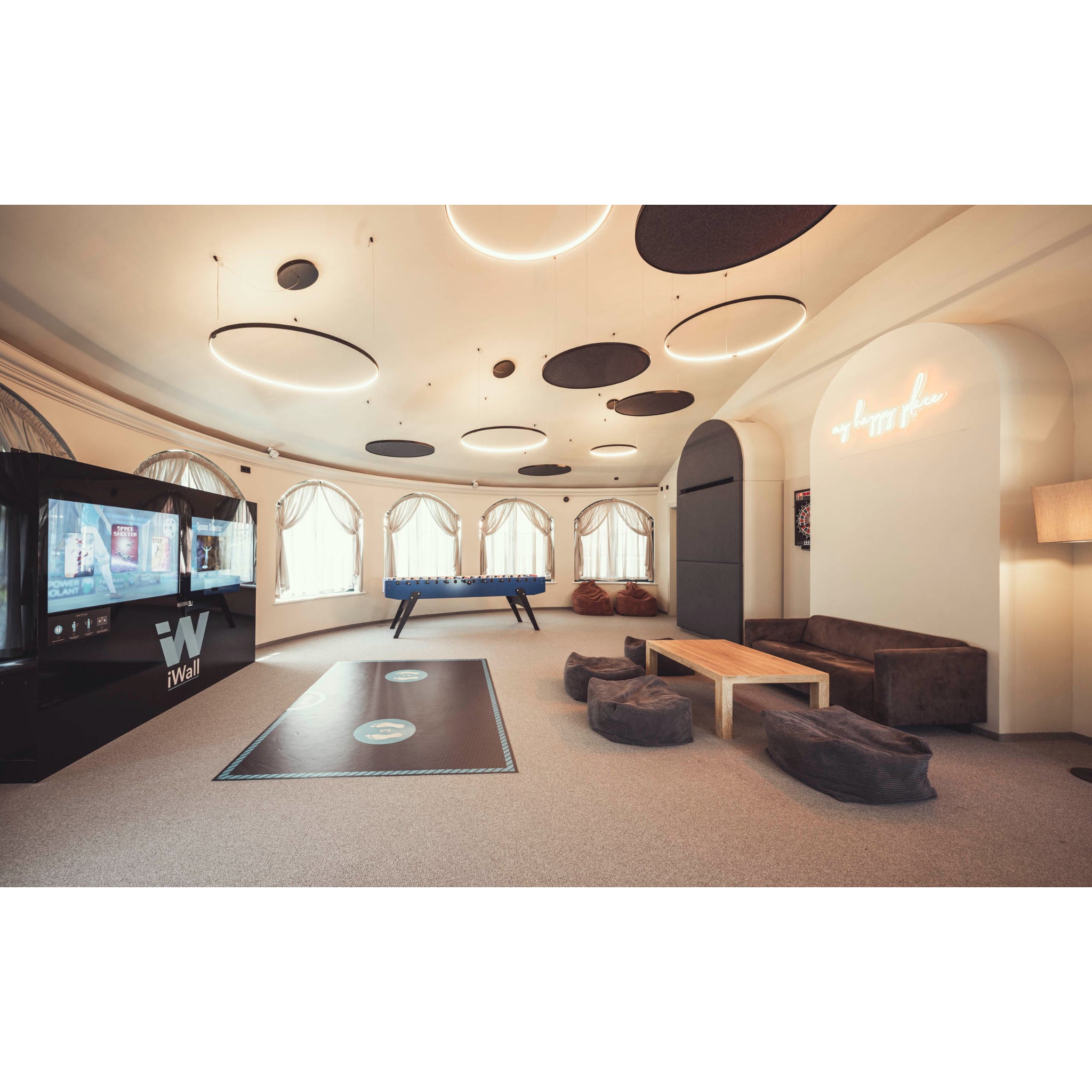 iWall 4.0 interactive gaming wall for hotels and recreation centers