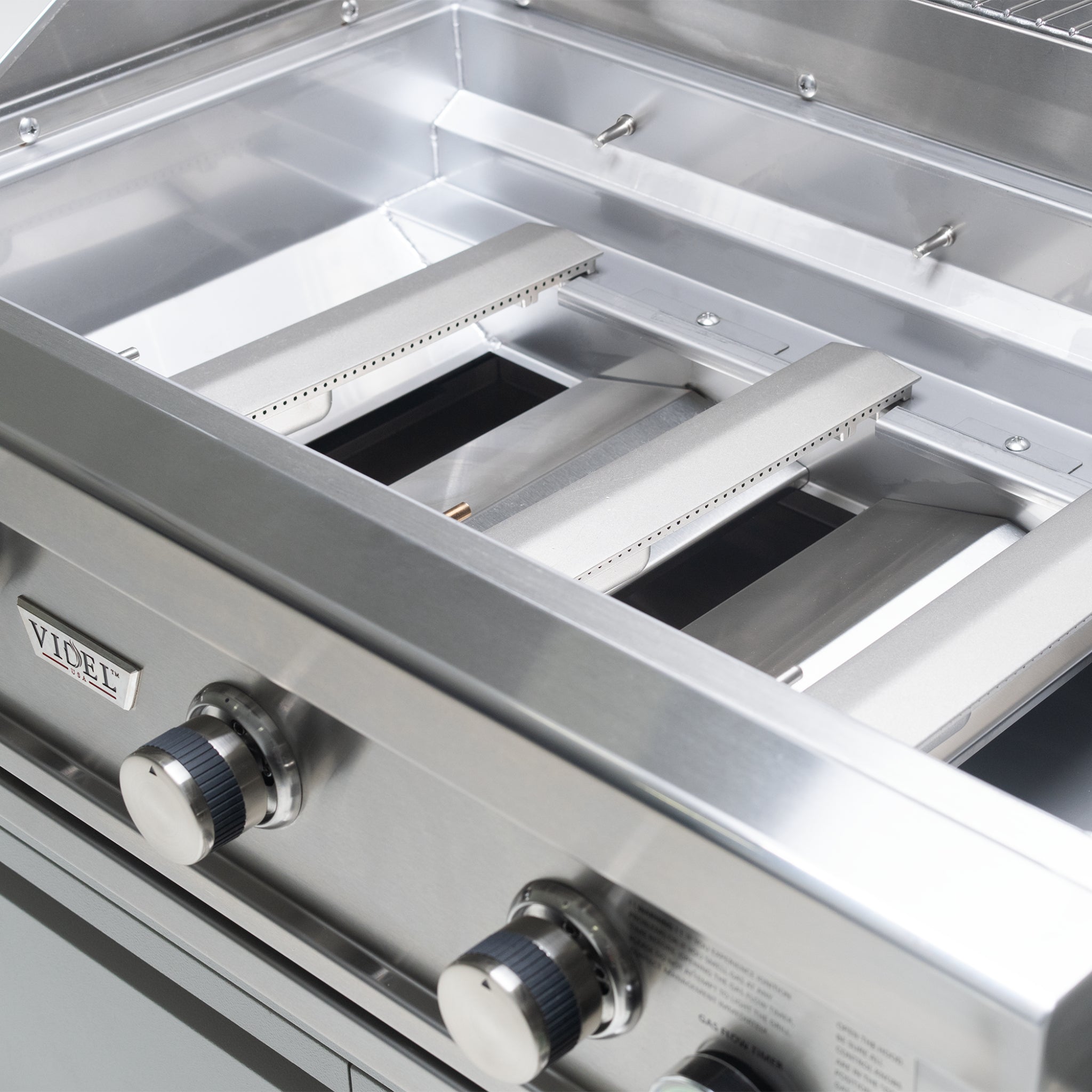 Commercial 36" 3-Burner Grill with Timer | Luxury Outdoor Stainless Steel Grill -  Built-in grill