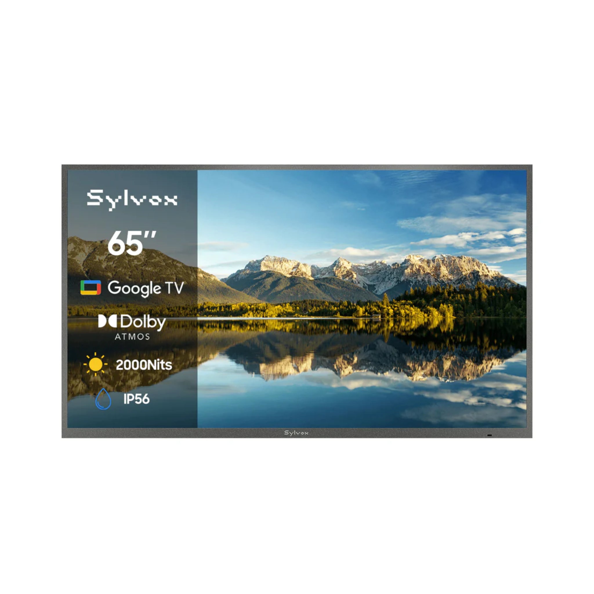 Sylvox 65" Outdoor Waterproof Google TV - Pool Pro 2.0 | Full Sun Collection -  Outdoor TV -  Sylvox 