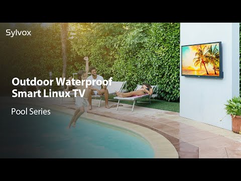 Sylvox Waterproof Outdoor TV Pool Series, IP55 Waterproof video