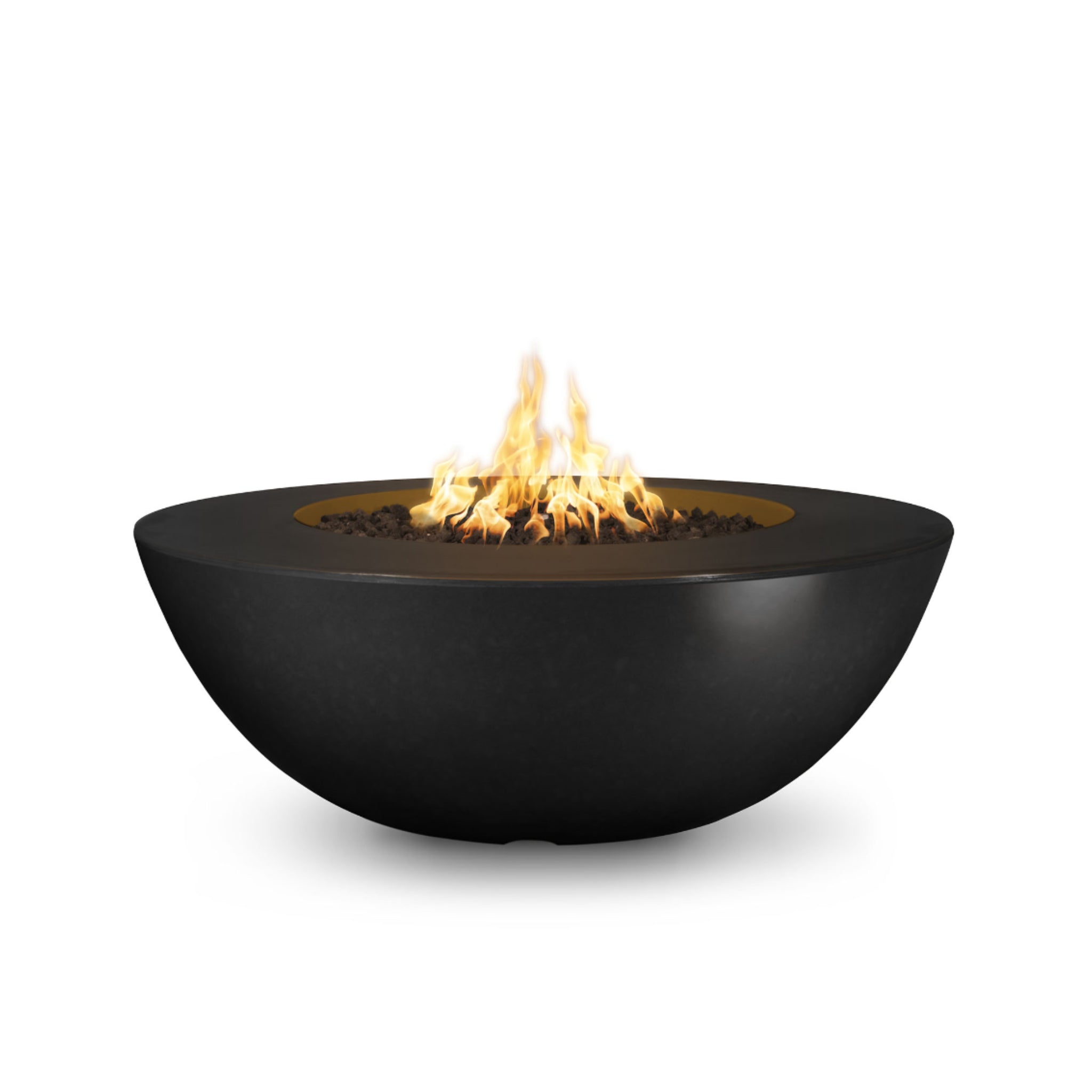 Sedona Round Fire Pit, Black finish